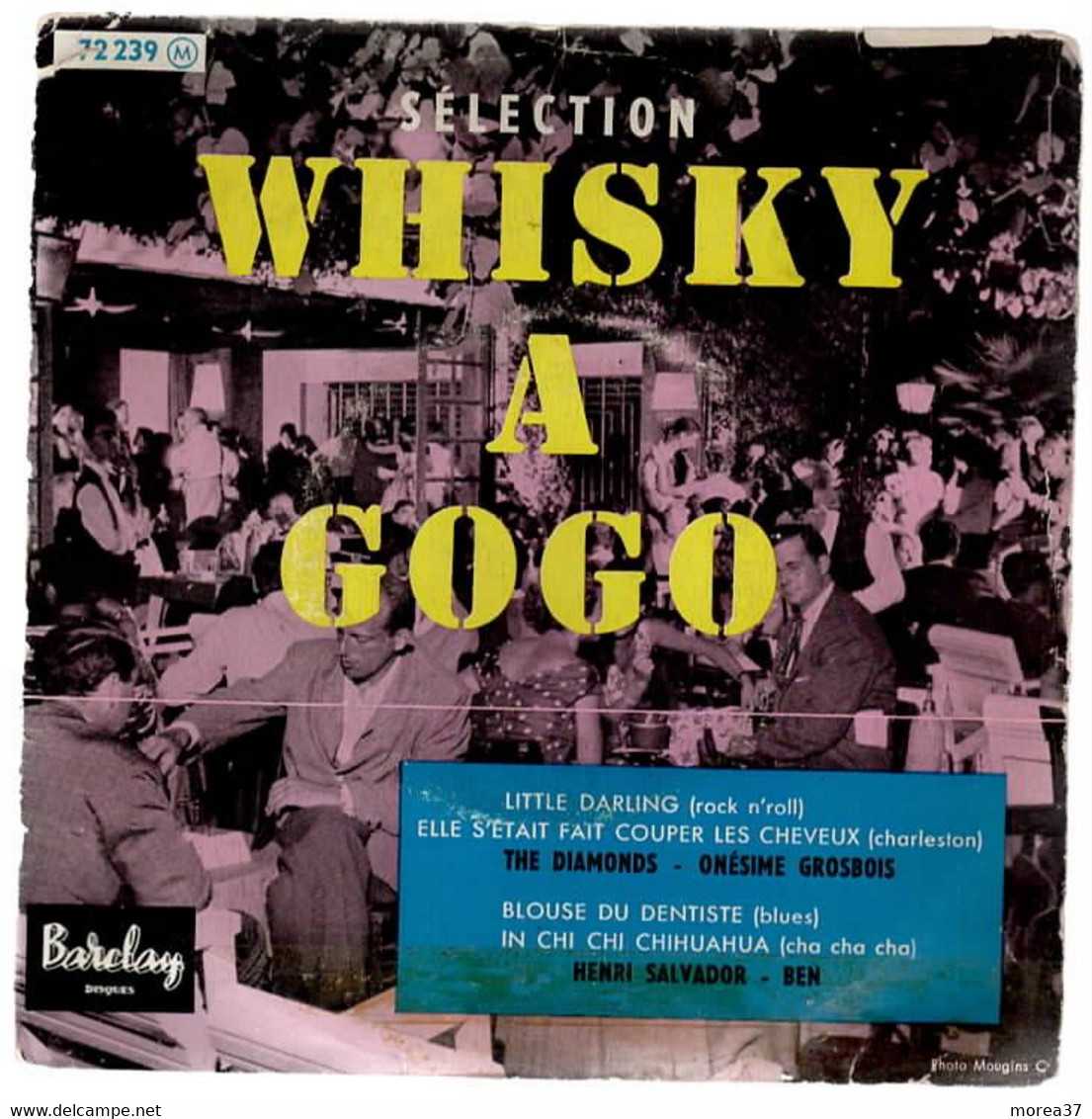 WHISKY A GOGO   "THE DIAMONDS"   "Henri SALVADOR"   BARCLAY   72 239 - Compilaties