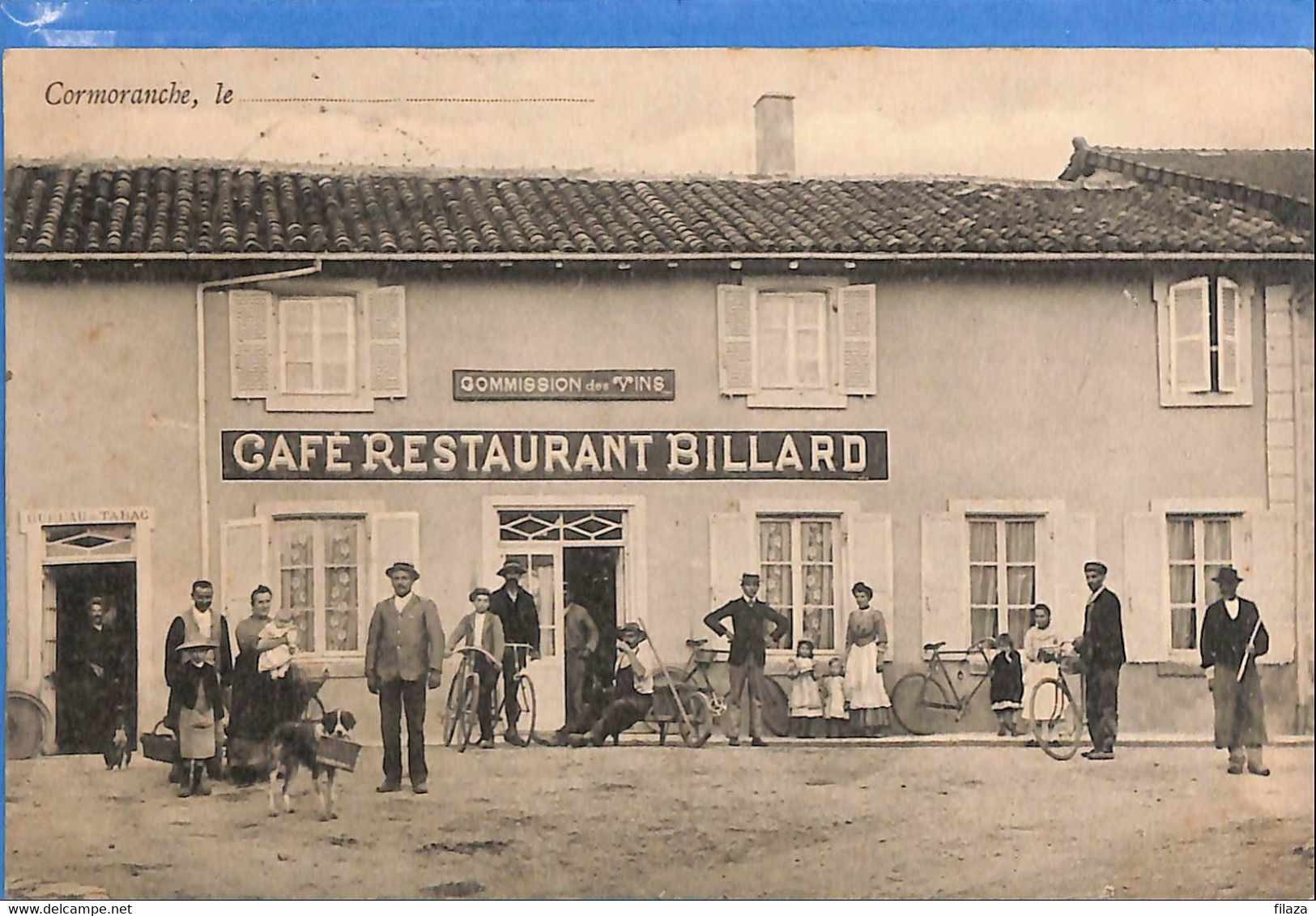 01 - Ain - Cormoranche - Cafe Restaurant Billard (N8644) - Unclassified