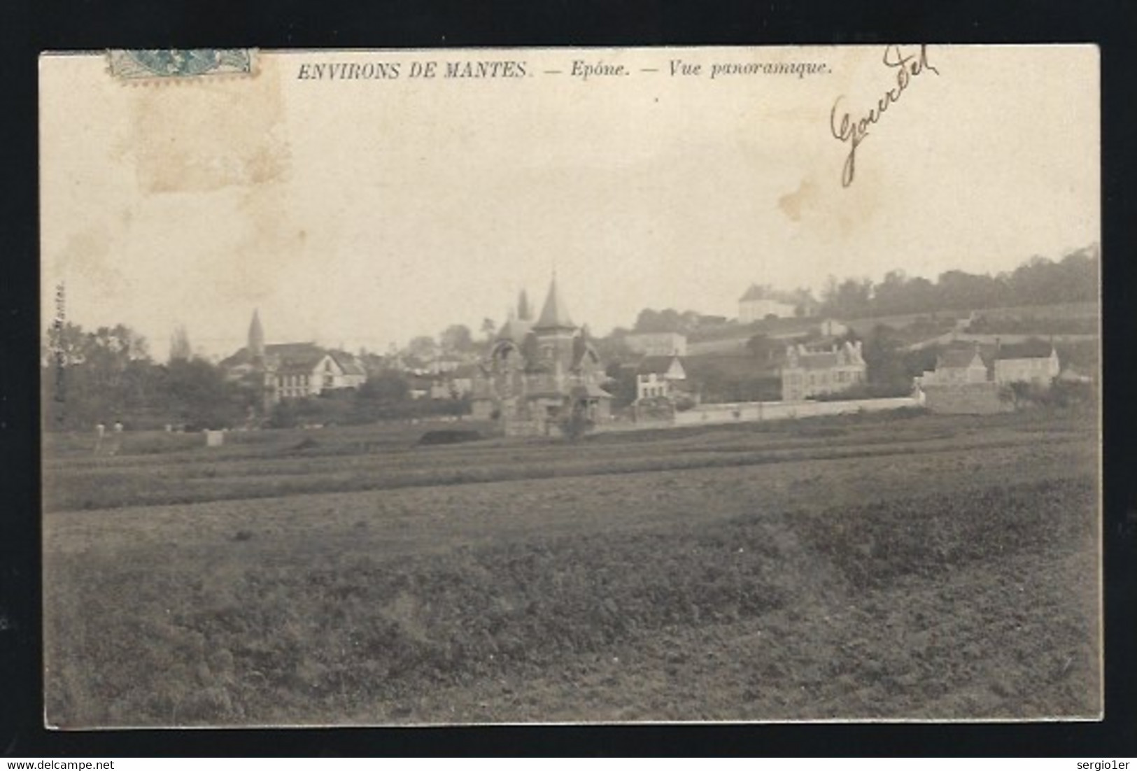 CPA   Yvelines  78  :  Epone Environs De Mantes  Vue Panoramique - Epone