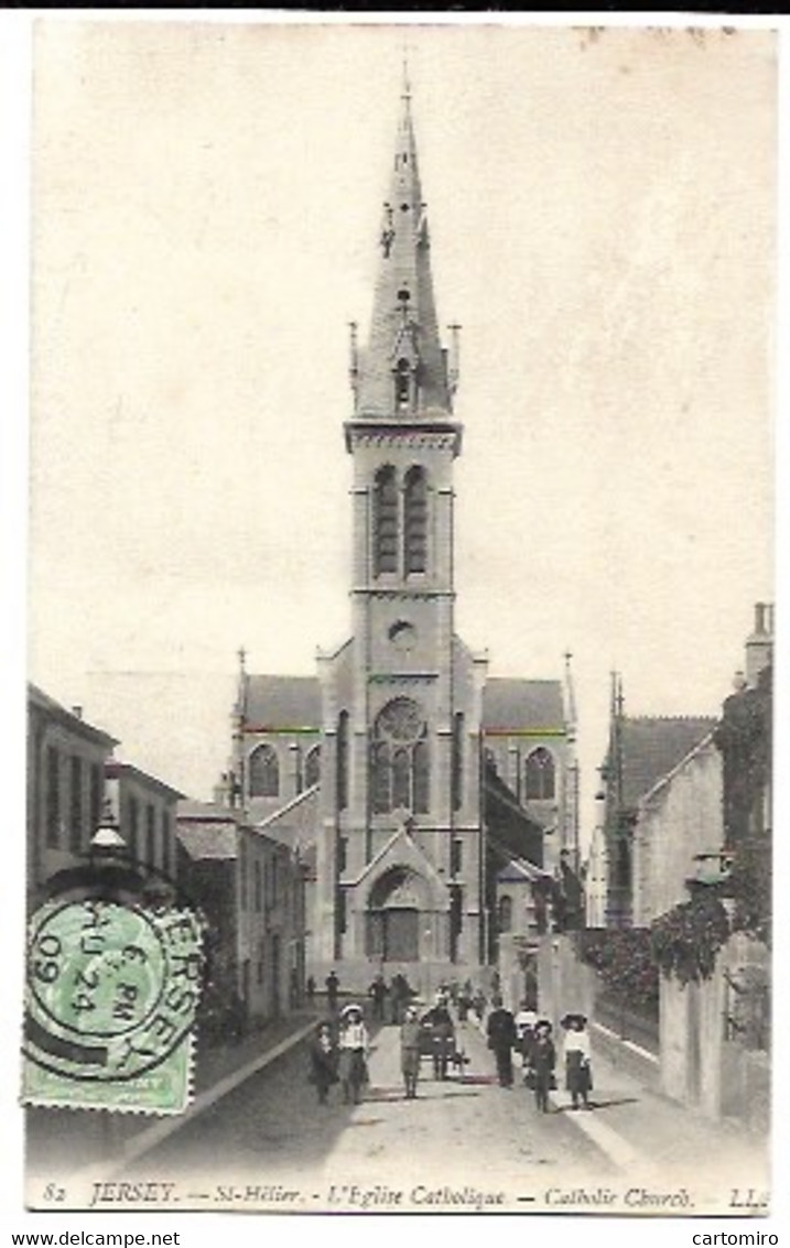 Royaume-Uni - Jersey - St Hélier - L'église Catholique - St. Helier