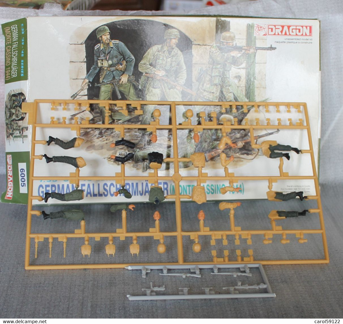 DRAGON 1/35 GERMAN FALLSCHIRMJÄGGER - Militaires