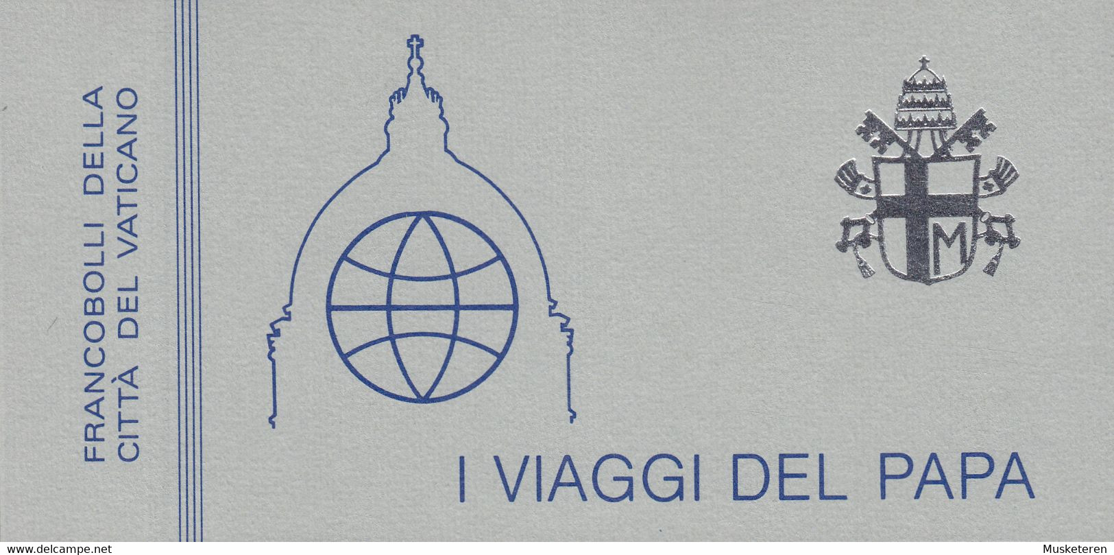 Vatican 1985 MH-2 Booklet Markenheftchen 'I Viaggi Del Papa' MNH** (4 Scans) - Carnets