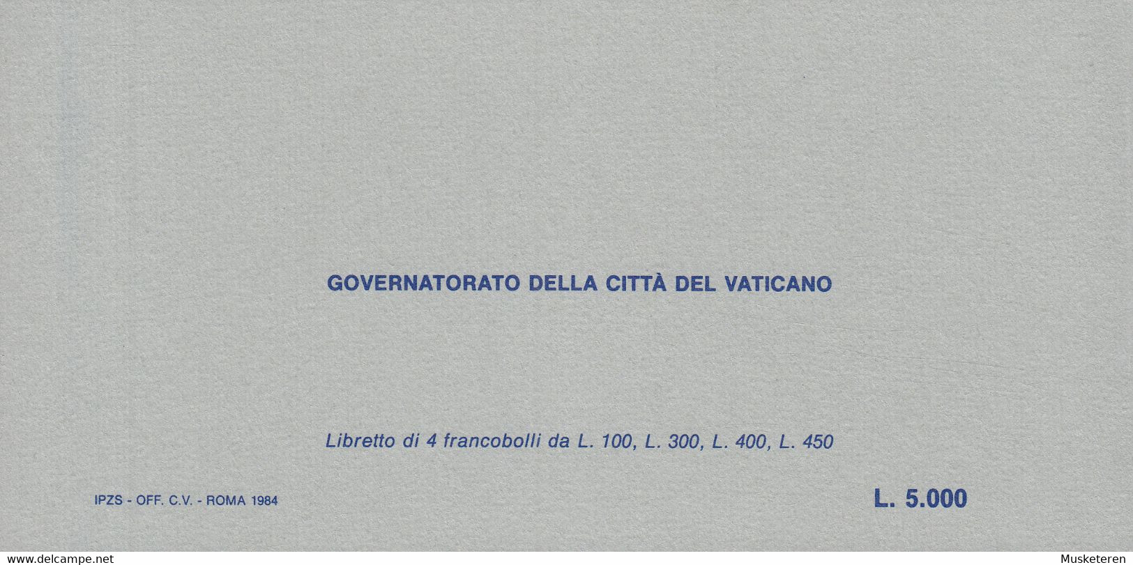 Vatican 1985 MH-2 Booklet Markenheftchen 'I Viaggi Del Papa' MNH** (4 Scans) - Postzegelboekjes