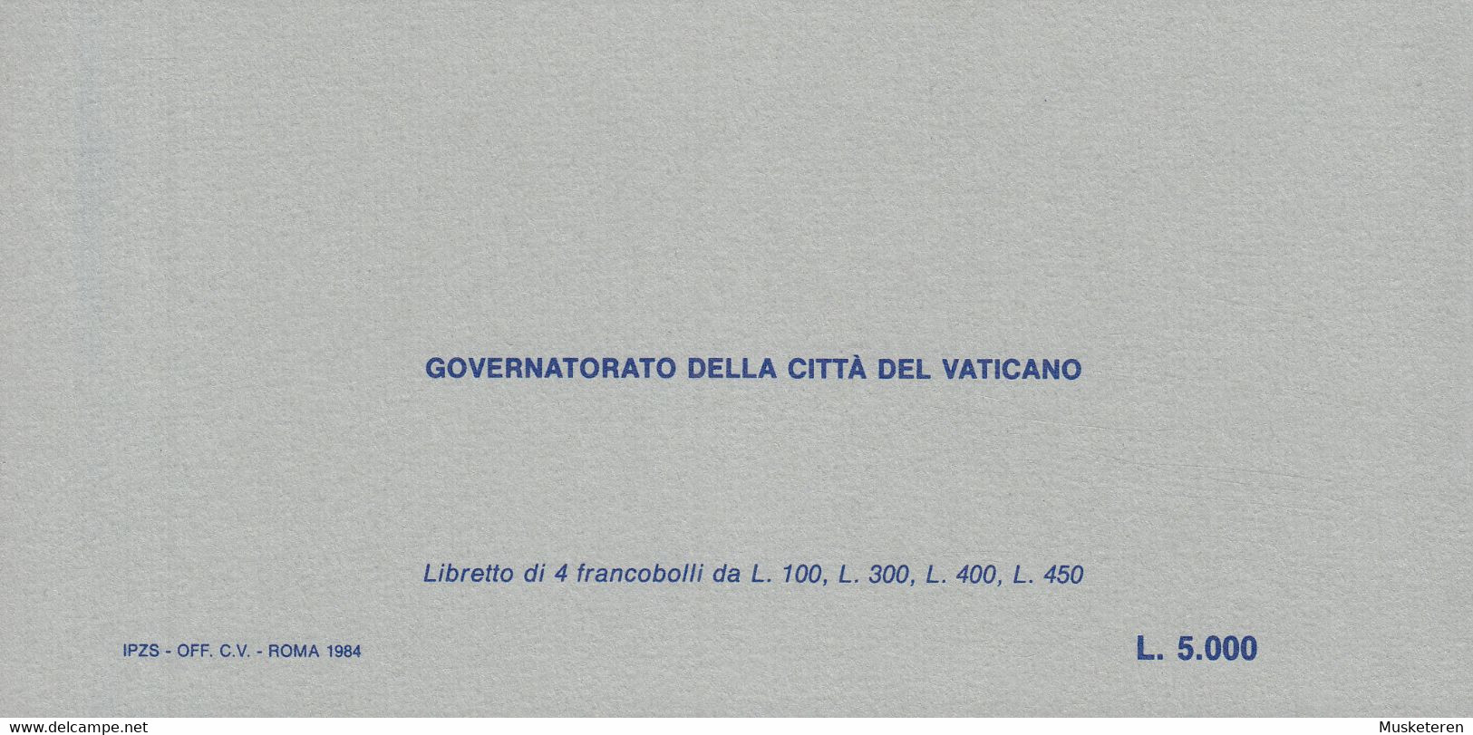 Vatican 1985 MH-2 Booklet Markenheftchen 'I Viaggi Del Papa' MNH** (4 Scans) - Booklets