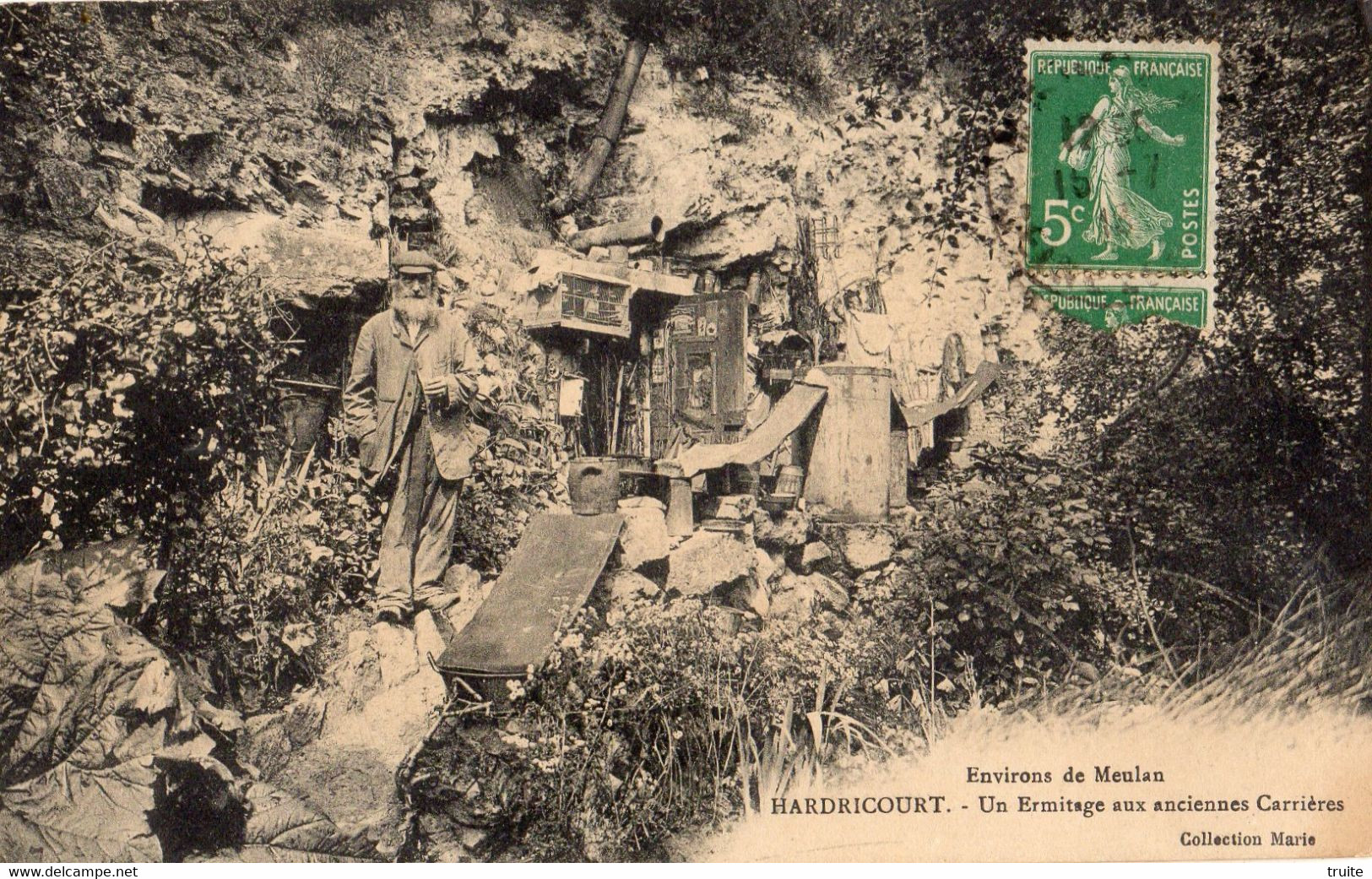 ENVIRONS DE MEULAN HARDRICOURT UN ERMITAGE AUX ANCIENNES CARRIERES - Hardricourt