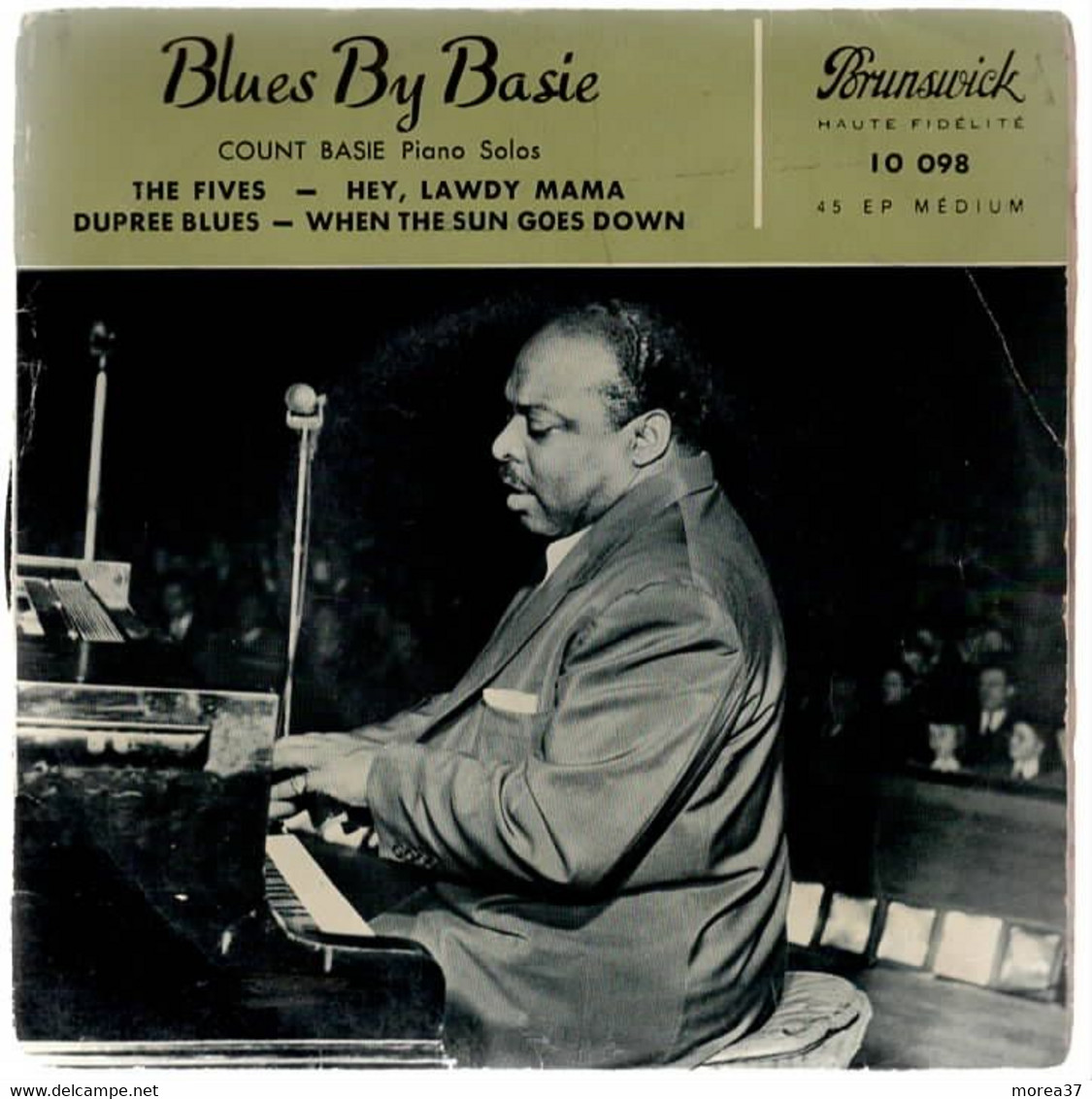 COUNT BASIE  The Five    BRUNSWICK 10 098 - Jazz