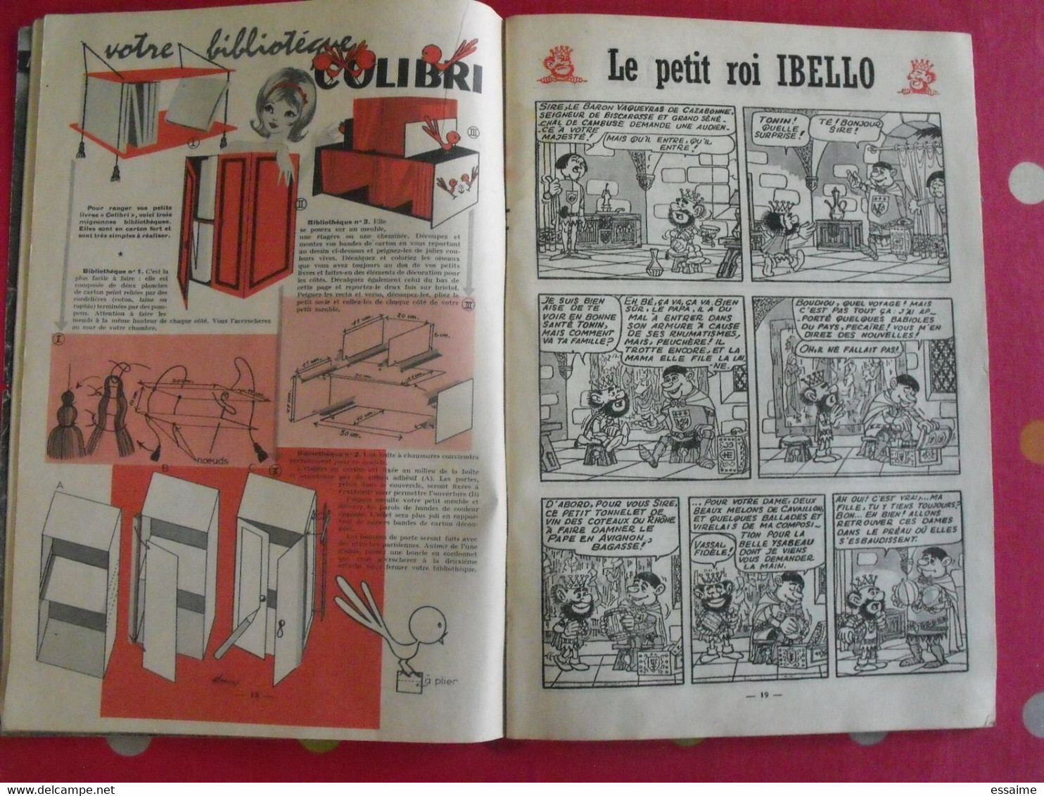 Revue BD Fillette Jeune Fille N° Spécial De Rentrée. 1962. Film John Wayne Sylvia Jeu Du Grand Prix Oscar Irène Ibello - Fillette