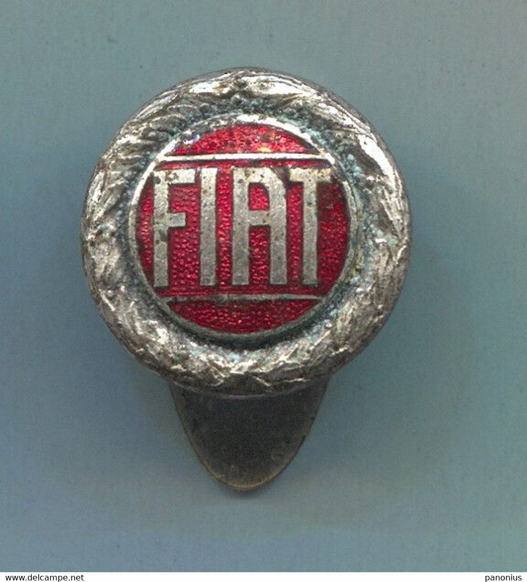 FIAT - Car Auto Automotive, Old Pin Badge Abzeichen Button Hole, Enamel - Fiat