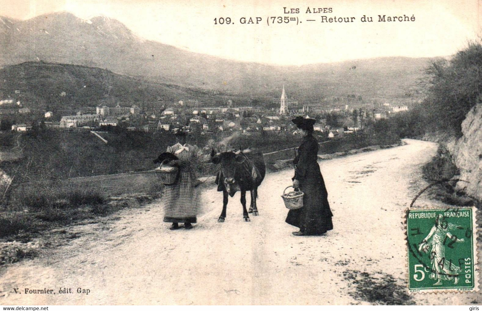 05 - Hautes Alpes - Gap - Retour Du Marche - Gap