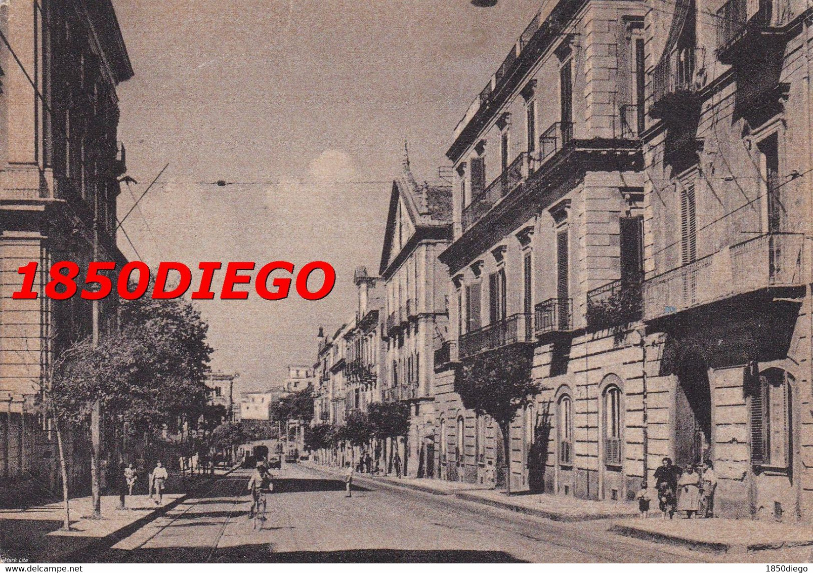 PORTICI - CORSO GARIBALDI  F/GRANDE VIAGGIATA 1956 ANIMATA - Portici