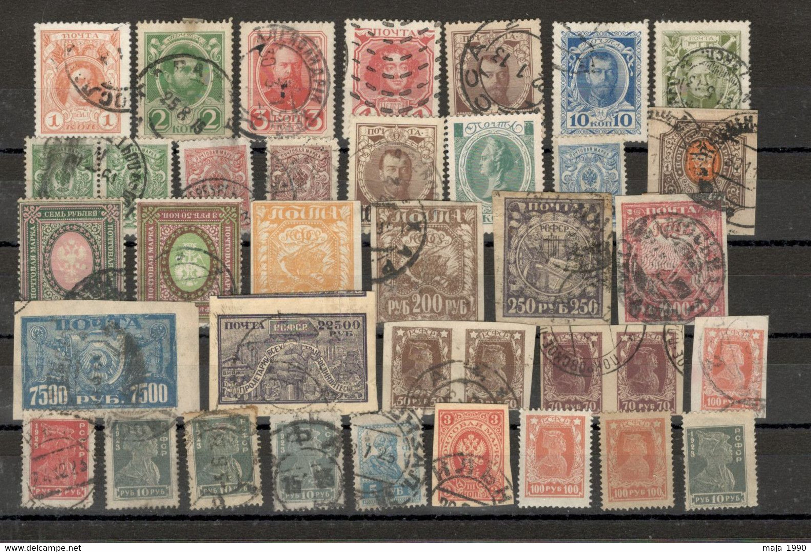 RUSSIA - NICE LOT OF 75 STAMPS   (1) - Collezioni