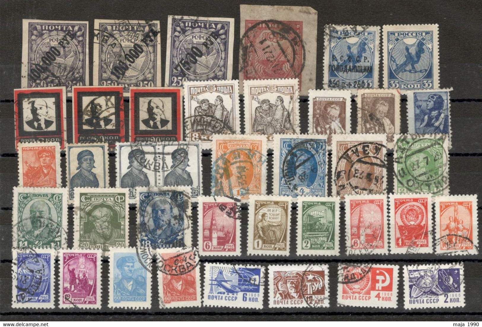 RUSSIA - NICE LOT OF 75 STAMPS   (1) - Verzamelingen