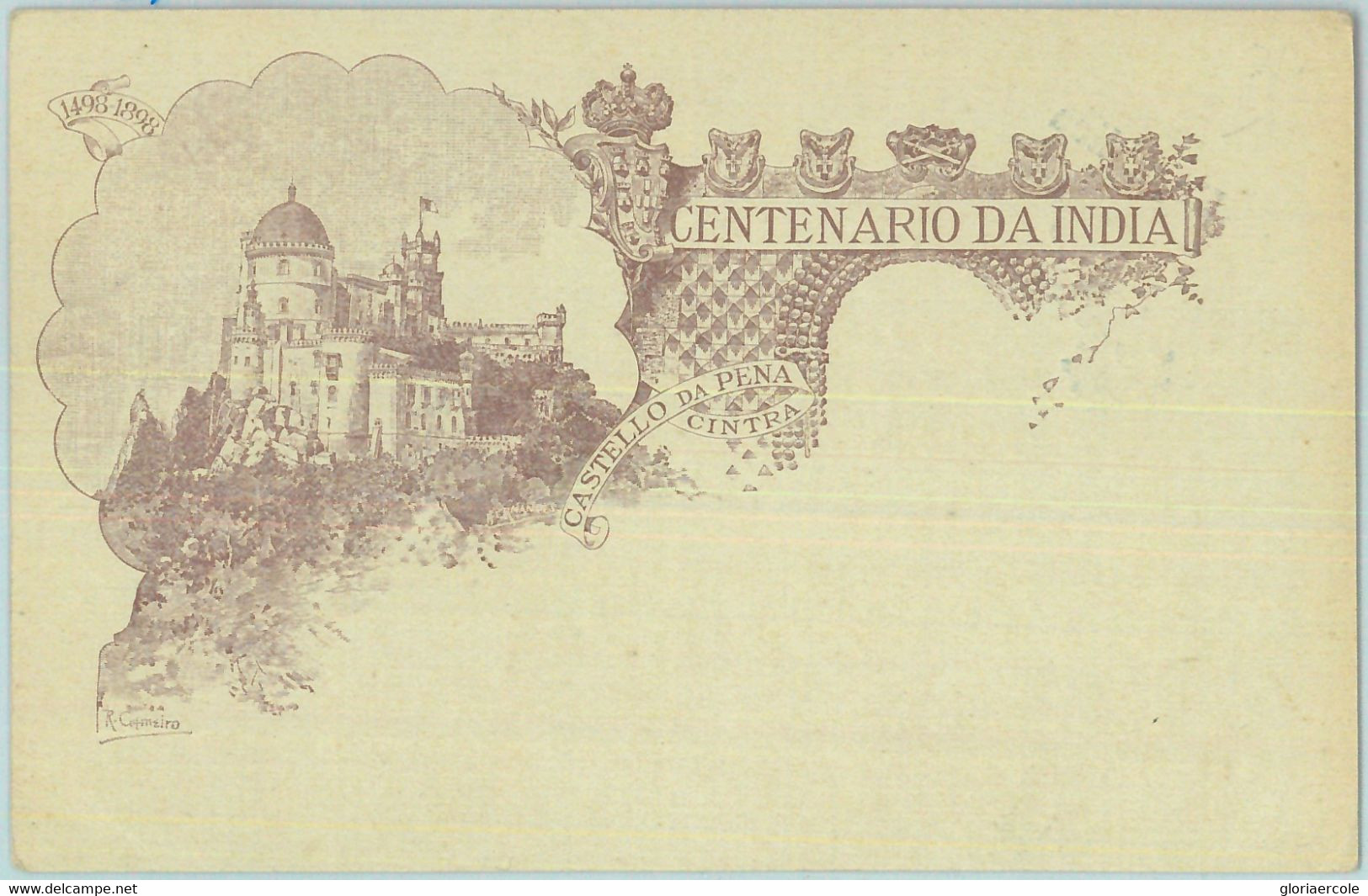 88952 -  PORTUGAL  -  POSTAL HISTORY - Overprinted Picture STATIONERY CARD  1921 - Autres & Non Classés