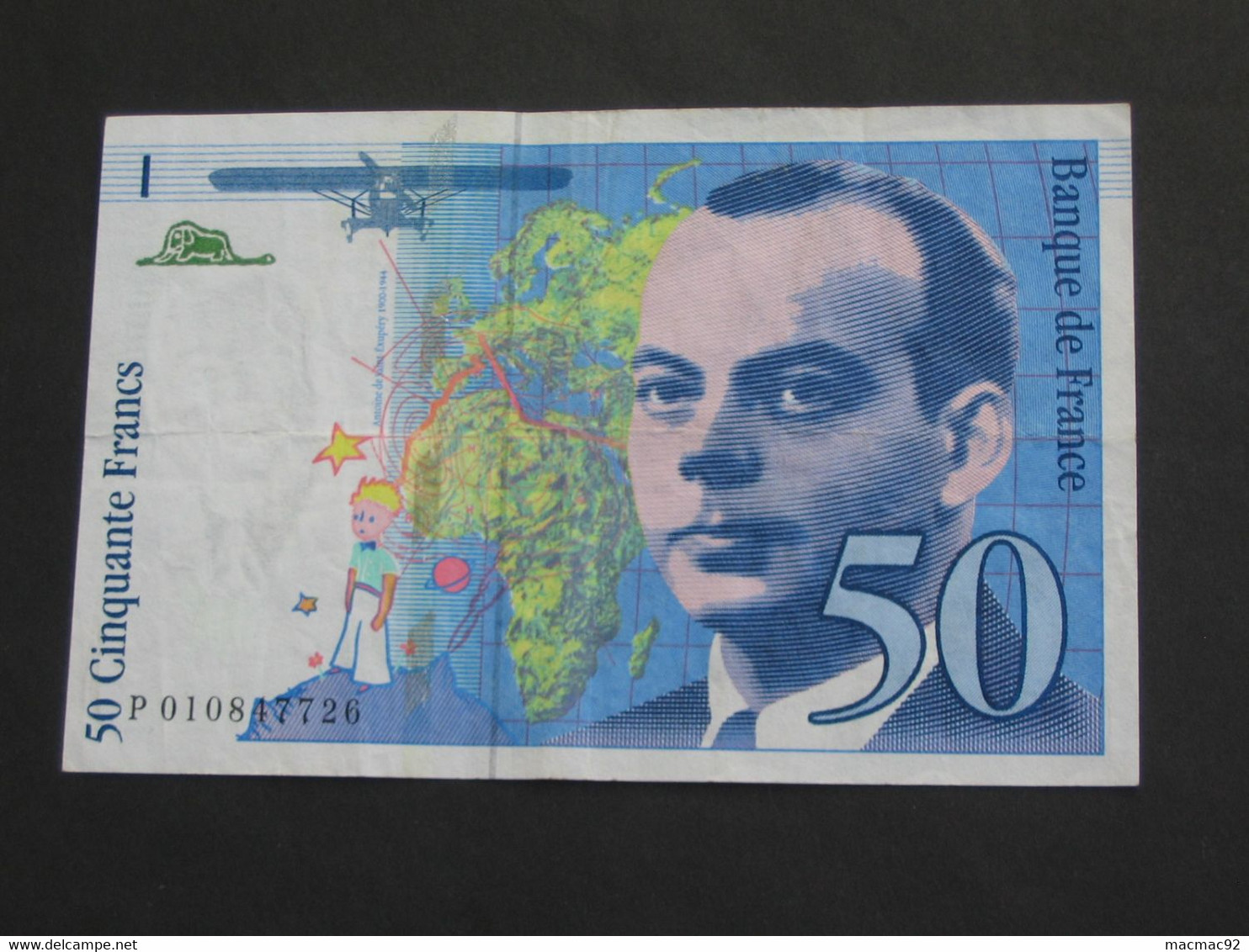 50 Francs SAINT EXUPERY 1993    Lettre 6   **** EN ACHAT IMMÉDIAT  **** - 50 F 1992-1999 ''St Exupéry''