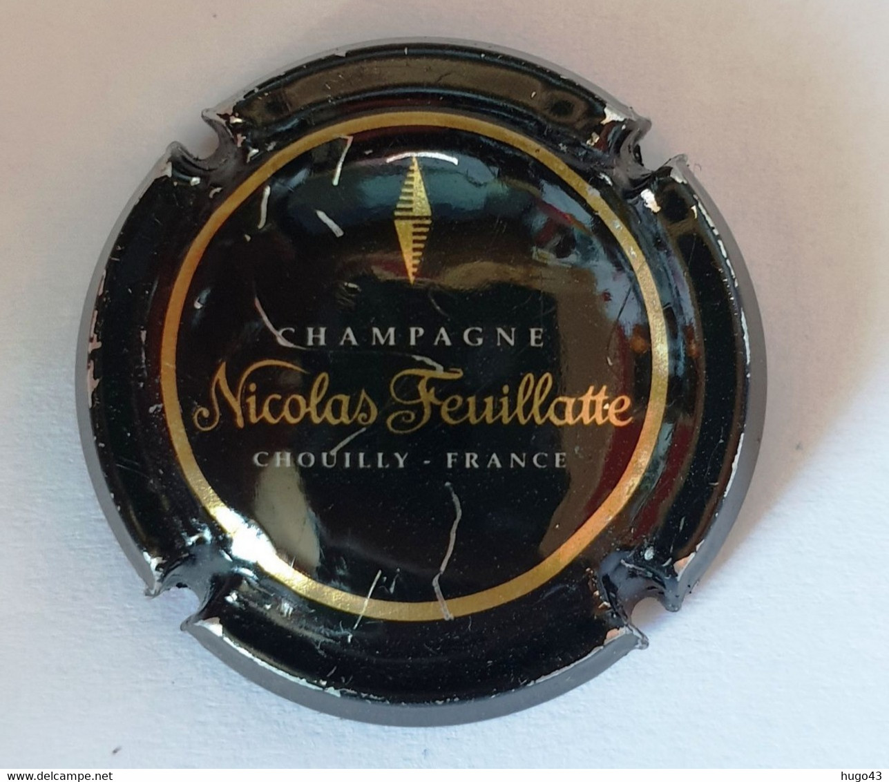 CHAMPAGNE NICOLAS FEUILLATTE A CHOUILLY - LEGEREMENT ABIMEE - Feuillate