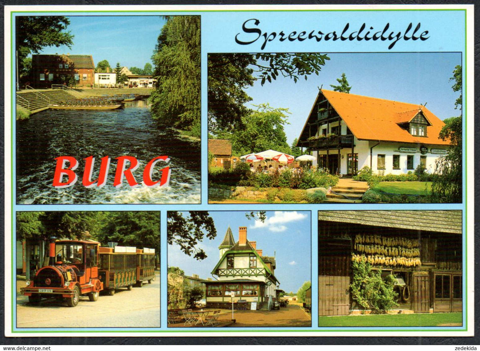 B4941 - TOP Burg - Verlag Bild Und Heimat Reichenbach Qualitätskarte - Burg (Spreewald)