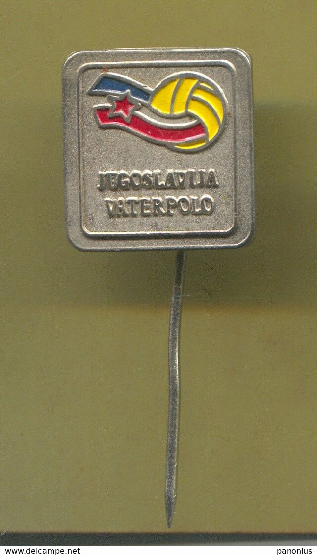 Water Polo / Pallanuoto - Yugoslavia Association Federation, Vintage Pin Badge Abzeichen - Water Polo