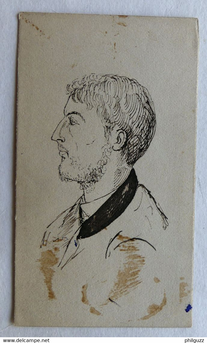 Lot De Lot De 3 Petits Dessins Originaux Illustrations P MIGAULT - Militaire Et Portrait Encre De Chine - Platten Und Echtzeichnungen