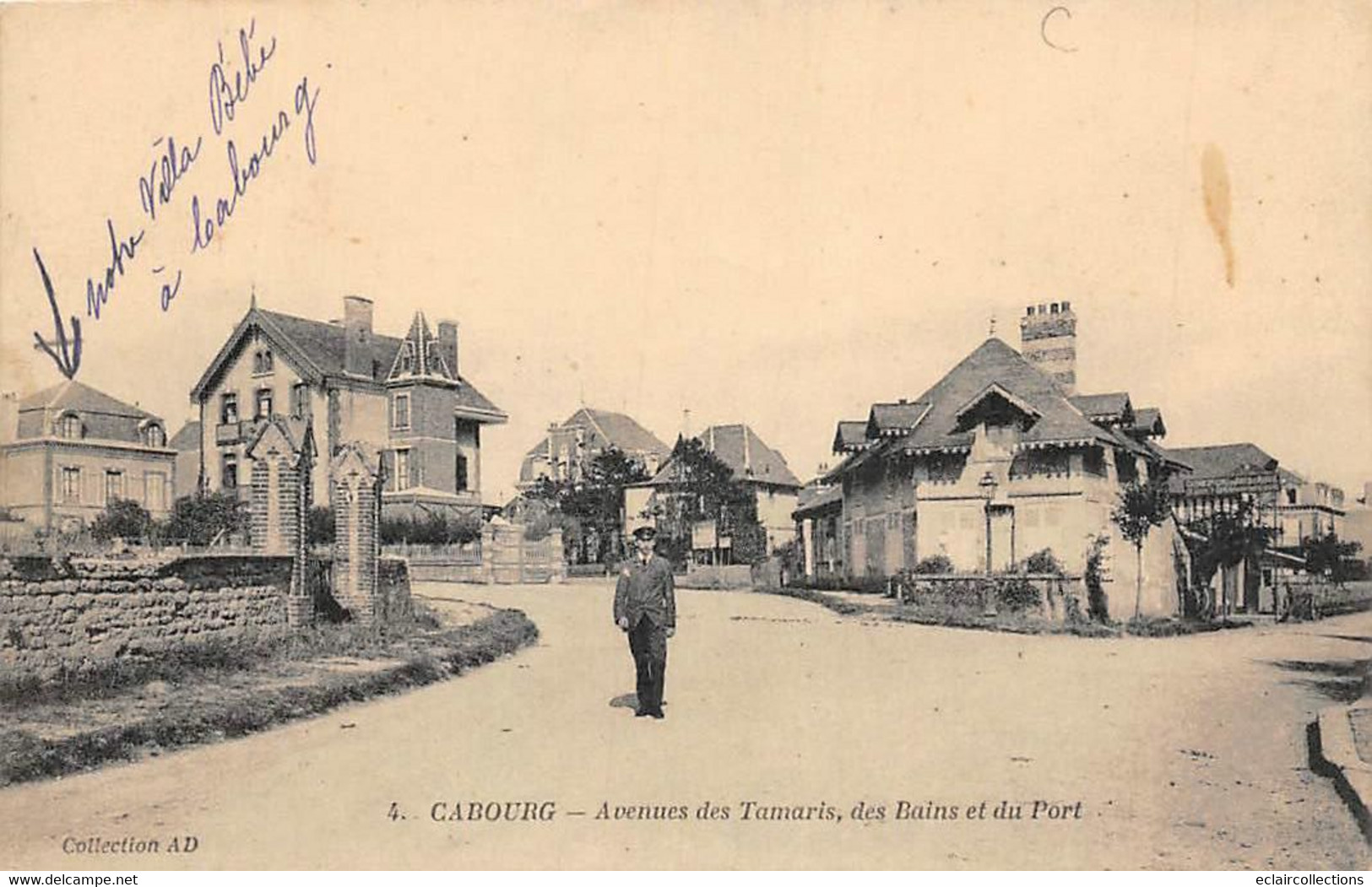 Cabourg         14          Avenue Des Tamaris, Des Bains Et Du Port     (voir Scan) - Cabourg