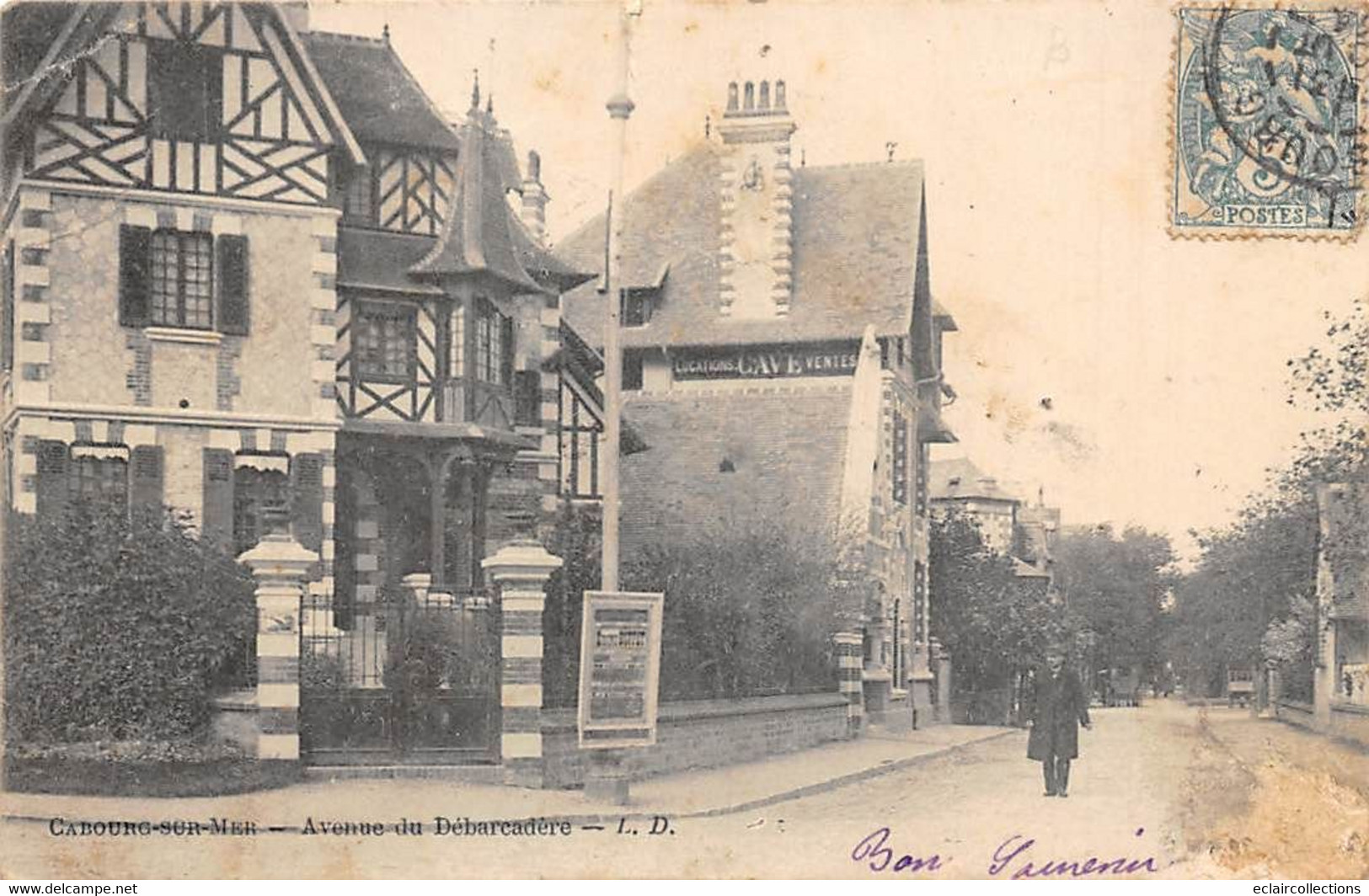 Cabourg         14        Rue Du Débarcadère          (voir Scan) - Cabourg