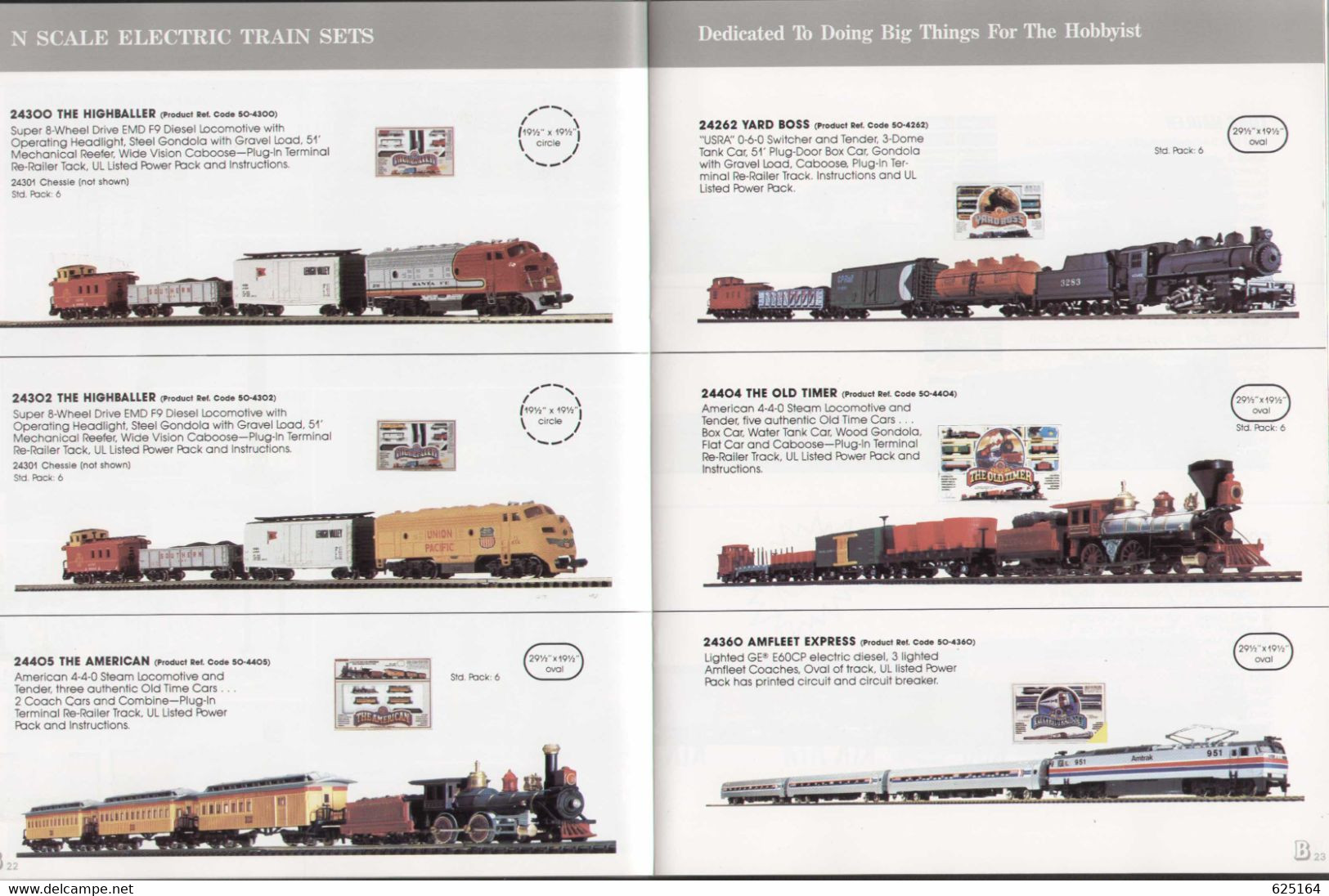 Catalogue BACHMANN USA 1990 HO SCALE N SCALE O SCALE PLASTICVILLE - Anglais