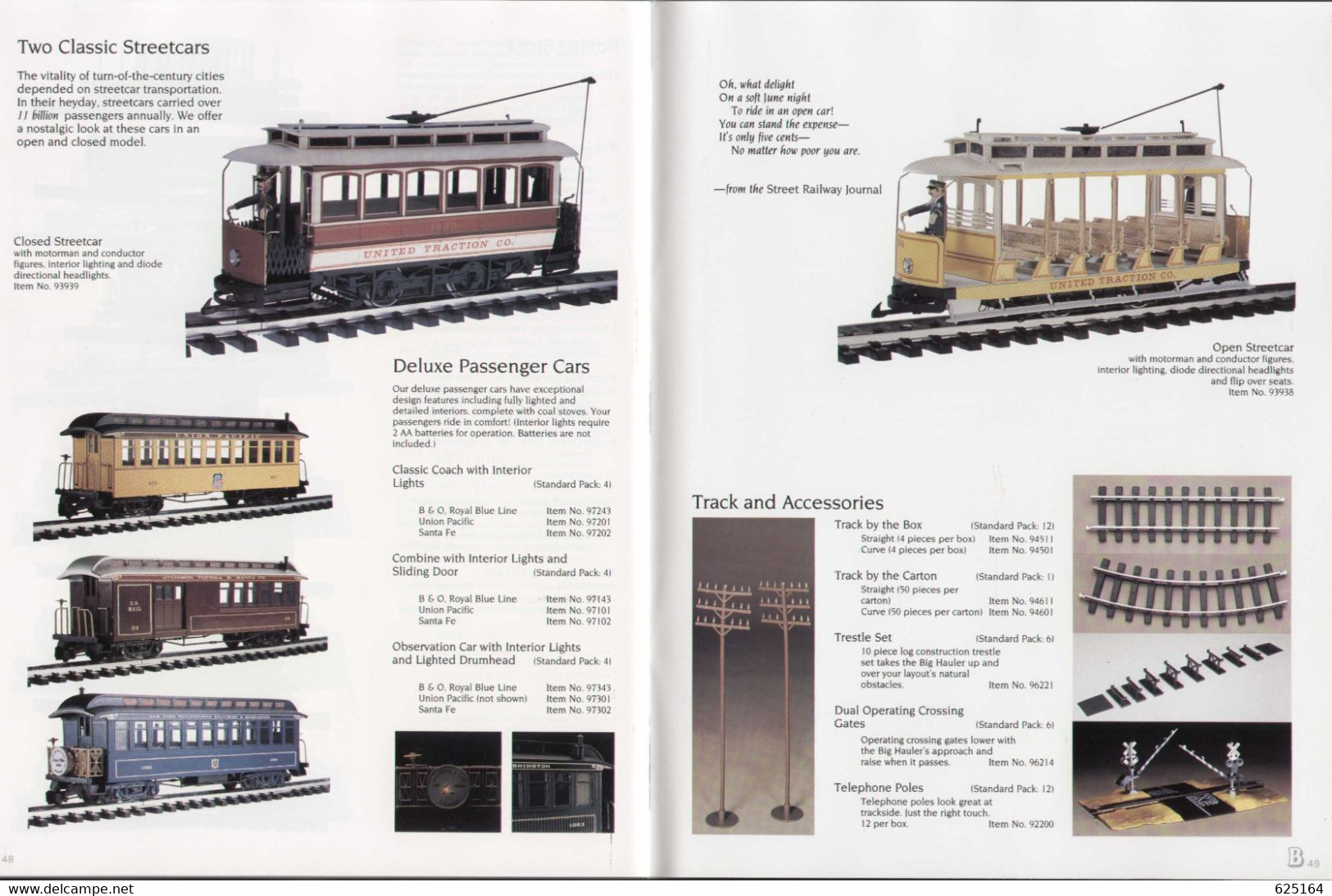 Catalogue BACHMANN USA 1990 HO SCALE N SCALE O SCALE PLASTICVILLE - Inglés