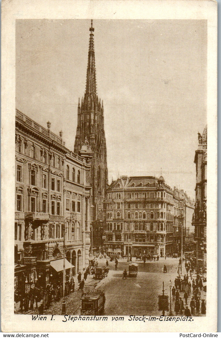 35662 - Wien - Wien I , Stephansturm Vom Stock Im Eisenplatz , Stephansdom - Nicht Gelaufen - Stephansplatz