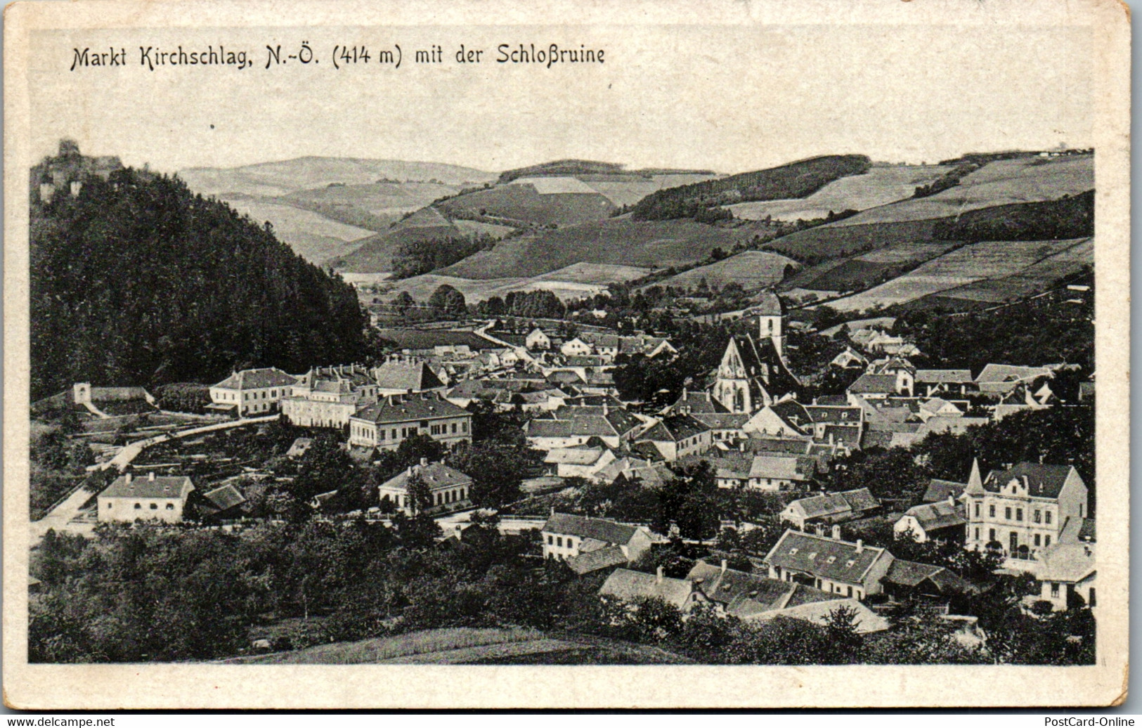 35816 - Niederösterreich - Maria Kirchschlag Mit Der Schloßruine - Gelaufen - Wiener Neustadt