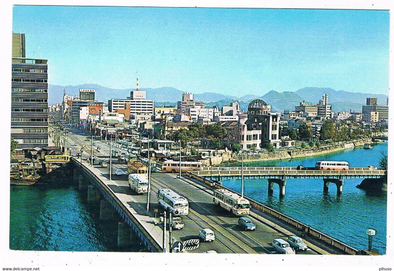 ASIA-1958  HIROSHIMA : City From Aioi-Bridge - Hiroshima