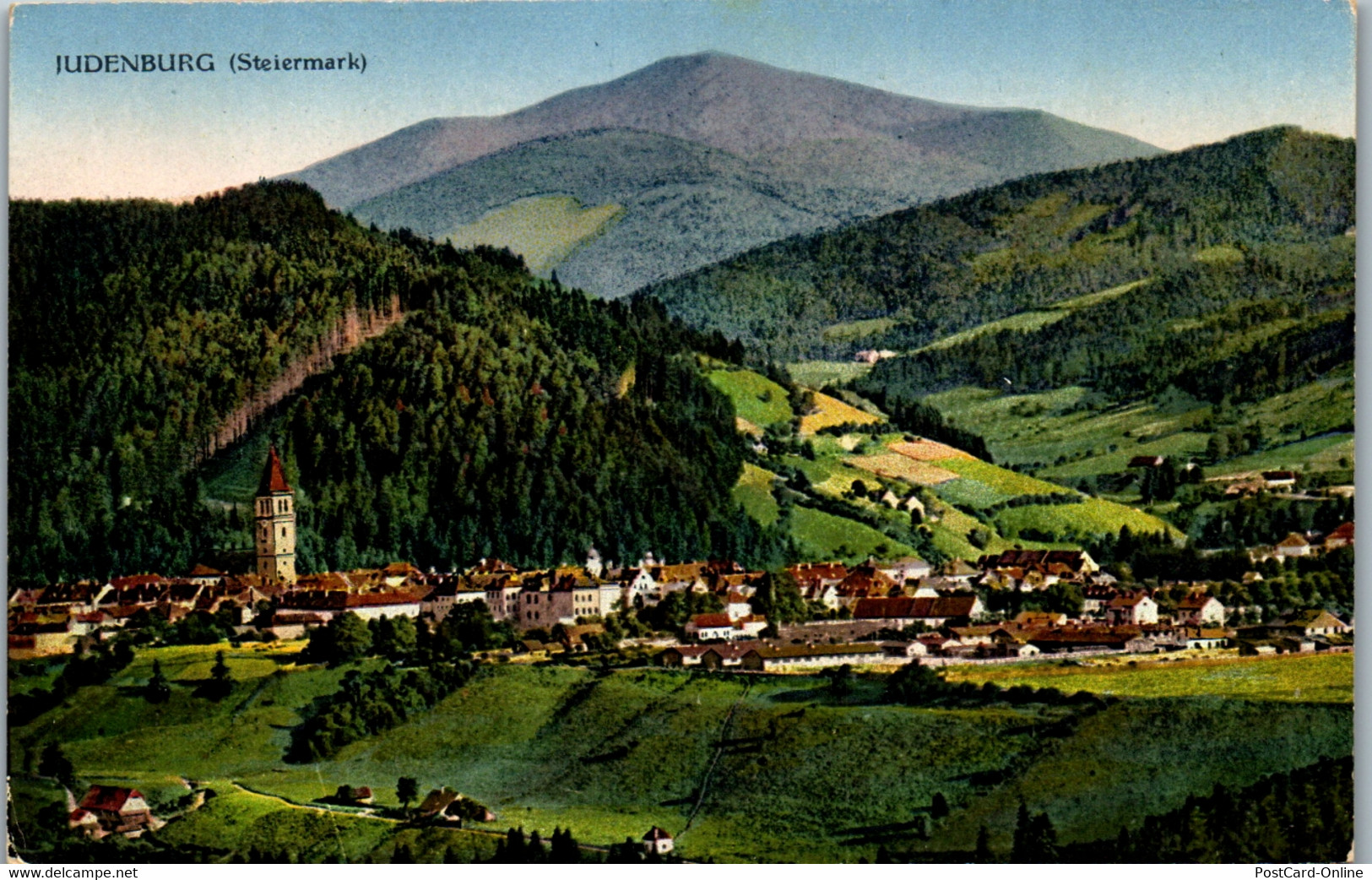 35971 - Steiermark - Judenburg , Panorama - Nicht Gelaufen 1917 - Judenburg