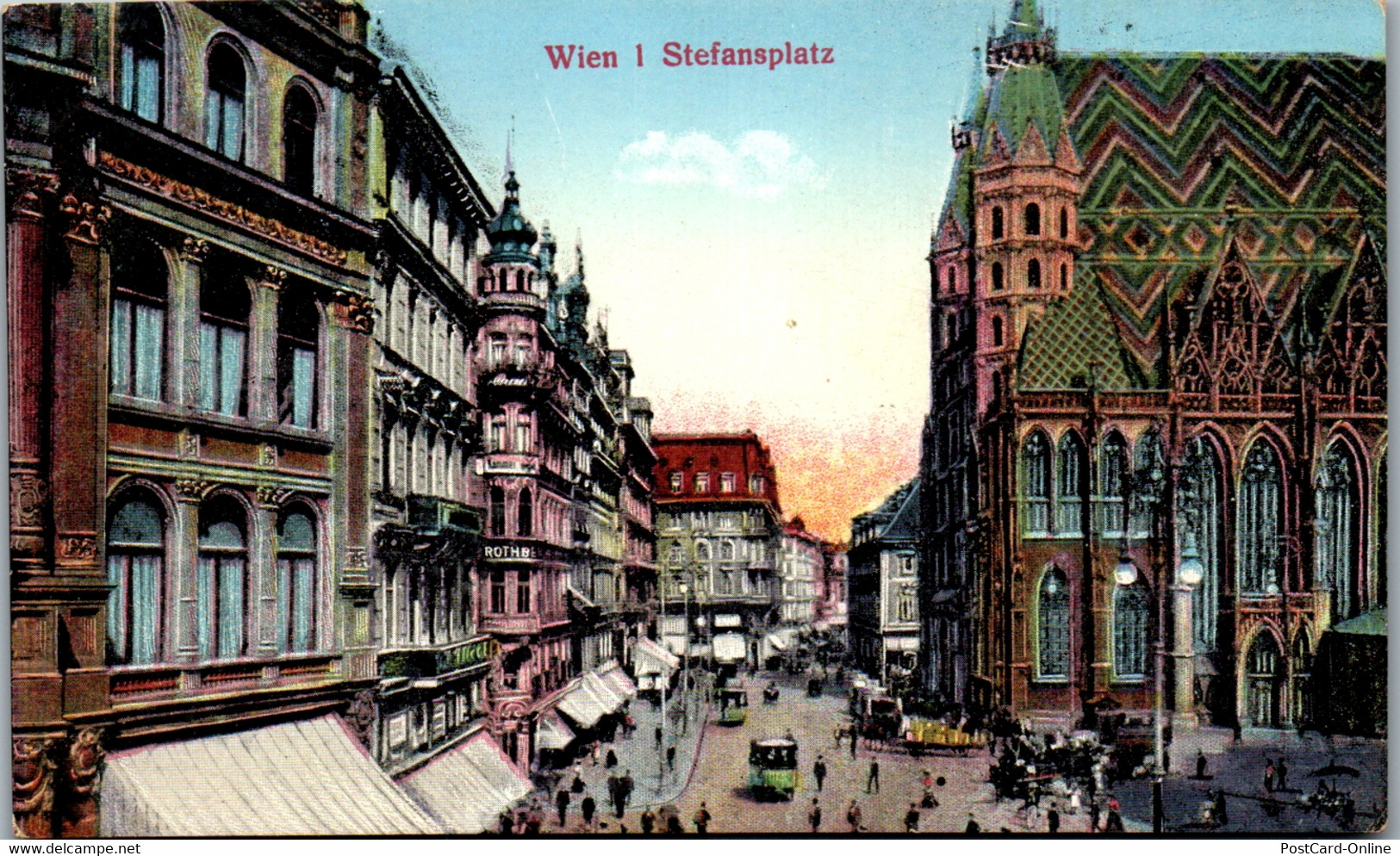 36120 - Wien - Wien I , Stephansplatz - Nicht Gelaufen - Stephansplatz