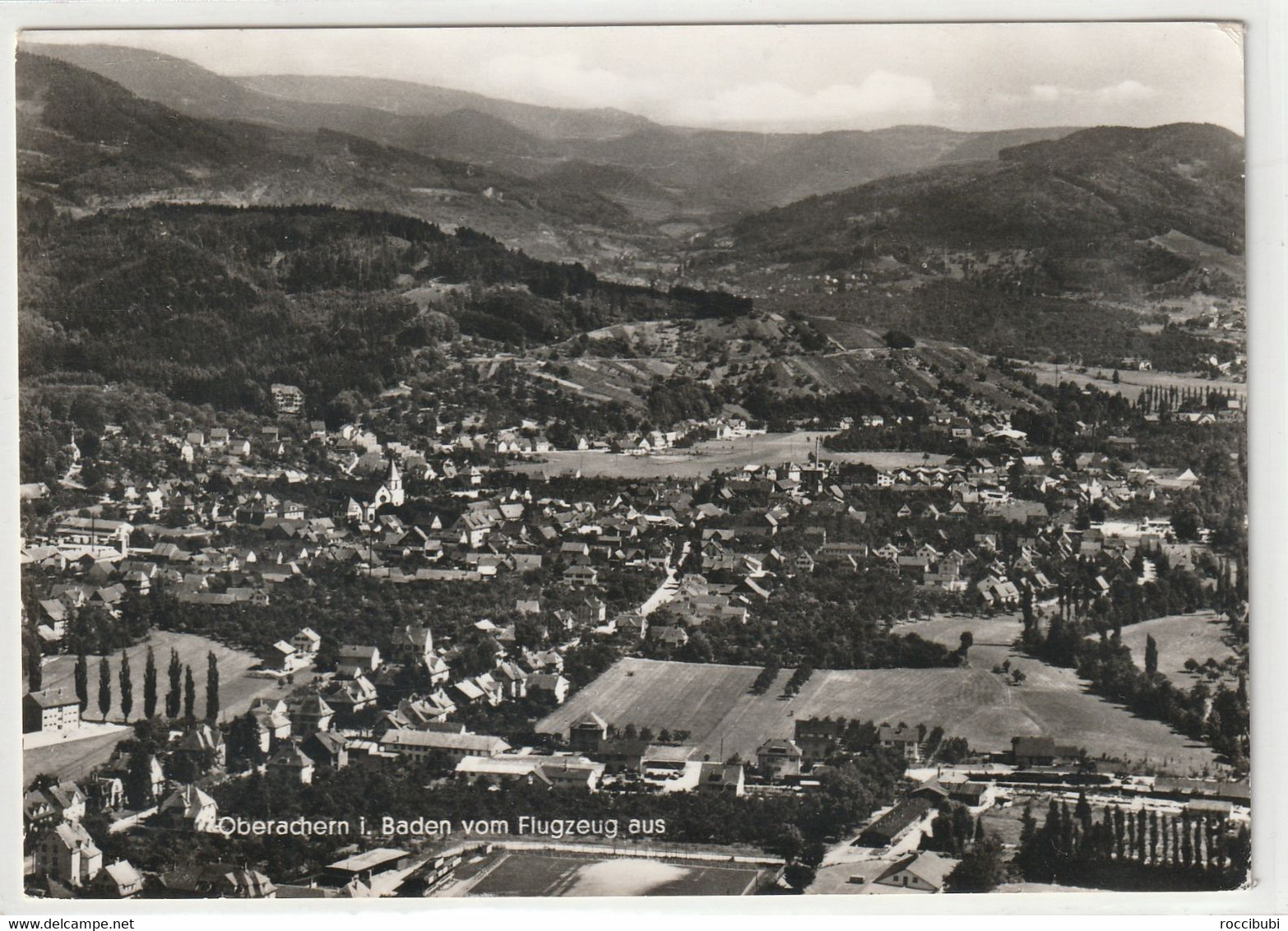 Achern, Oberachern I. Baden Vom Flugzeug Aus, Baden-Württemberg - Achern