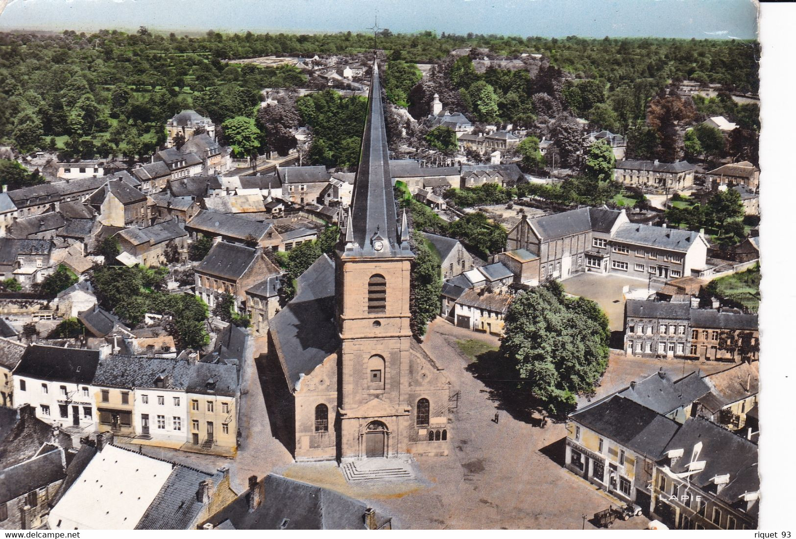 EN AVION AU DESSUS DE ... -  MAROILLES - L'Eglise (et Le Bourg) - Sonstige & Ohne Zuordnung