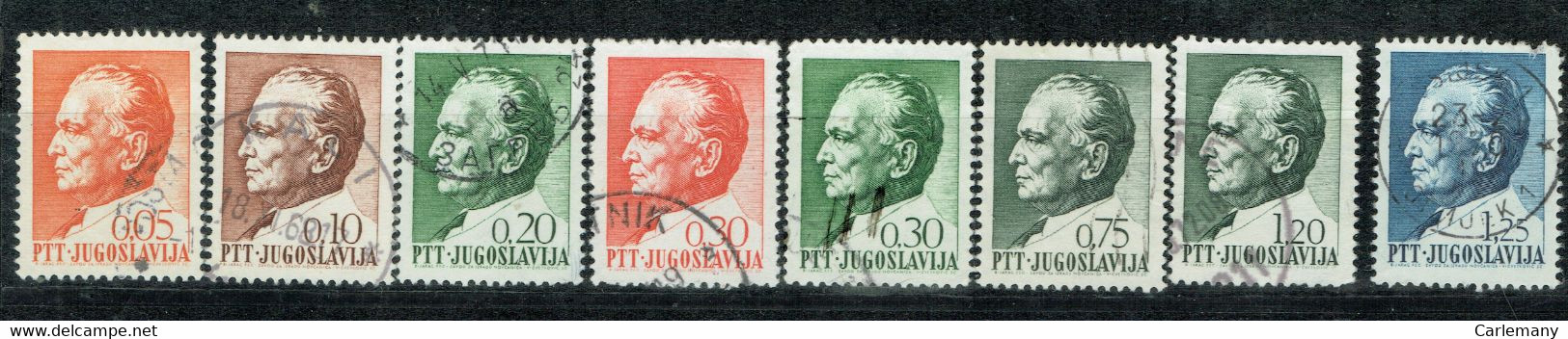 JOGOSLAVIJA  PTT  8 TIMBRES - Sonstige & Ohne Zuordnung