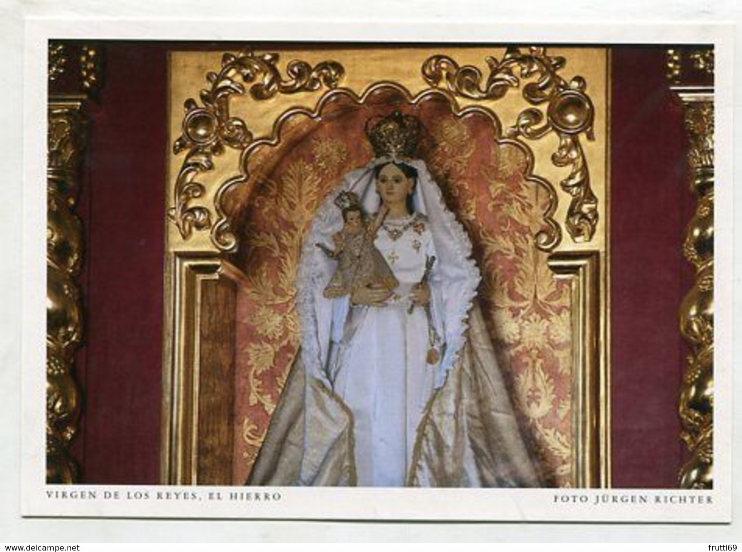 AK 067068 SPAIN - El Hierro - Virgen De Los Reyes - Hierro