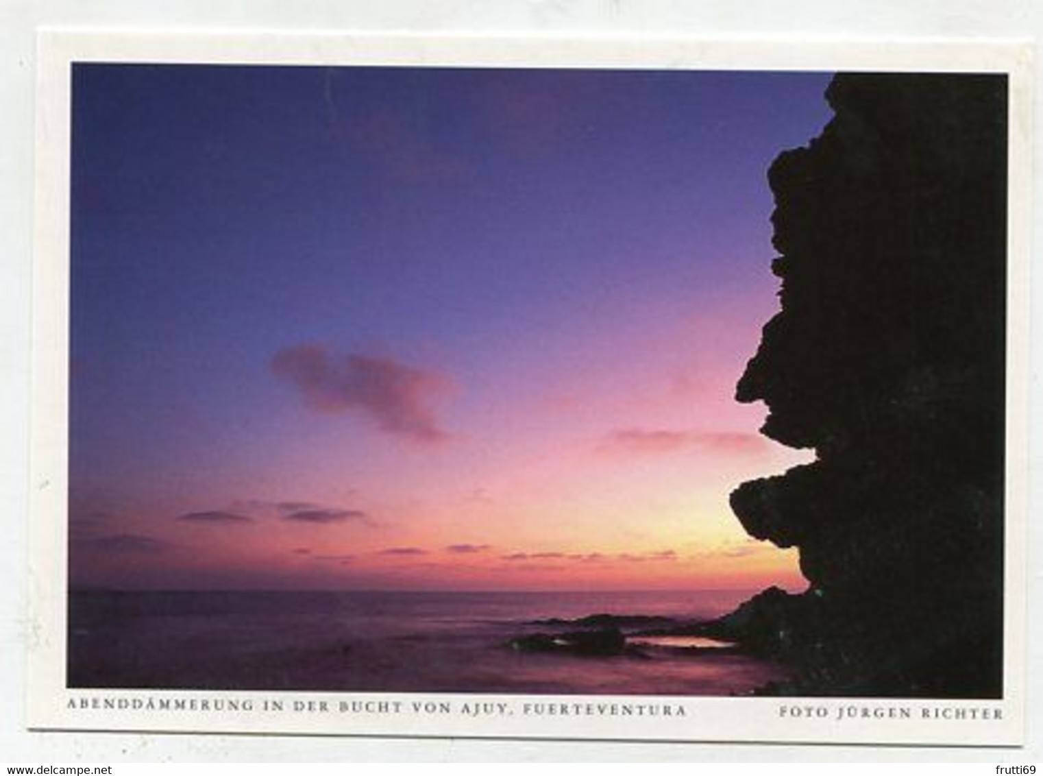 AK 067076 SPAIN - Fuerteventura - Abenddämmerung In Der Bucht Von Ajuy - Fuerteventura