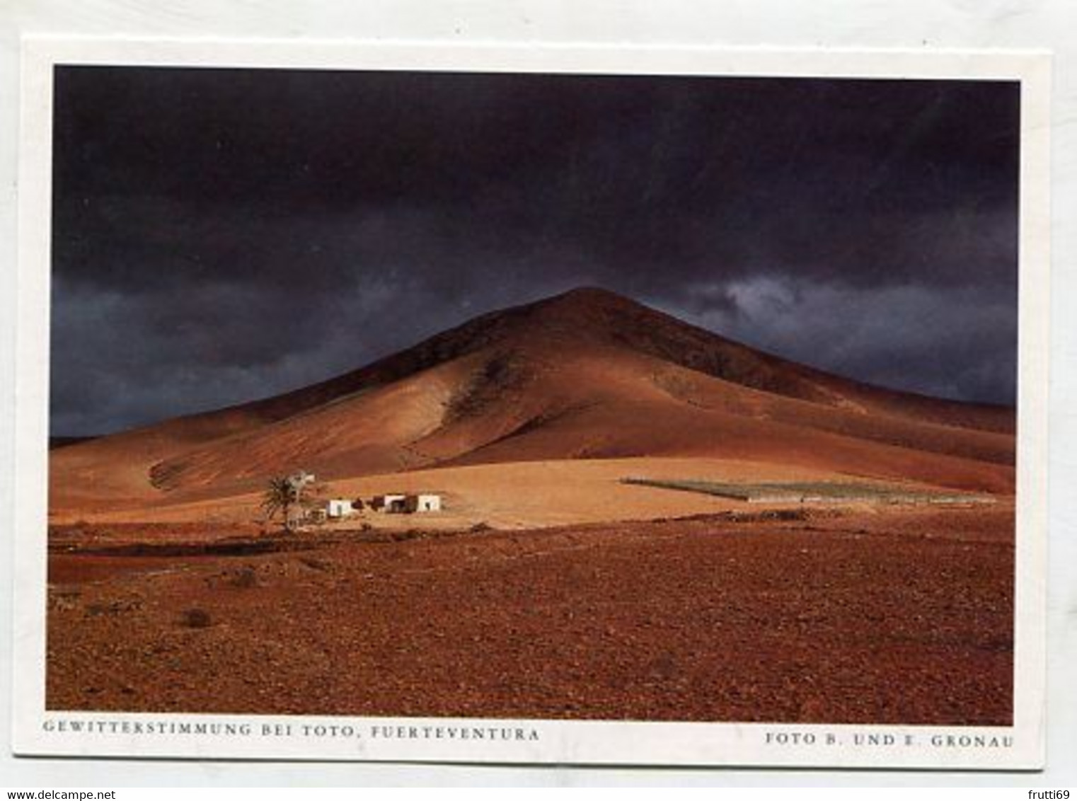 AK 067080 SPAIN - Fuerteventura - Gewitterstimmung Bei Toto - Fuerteventura