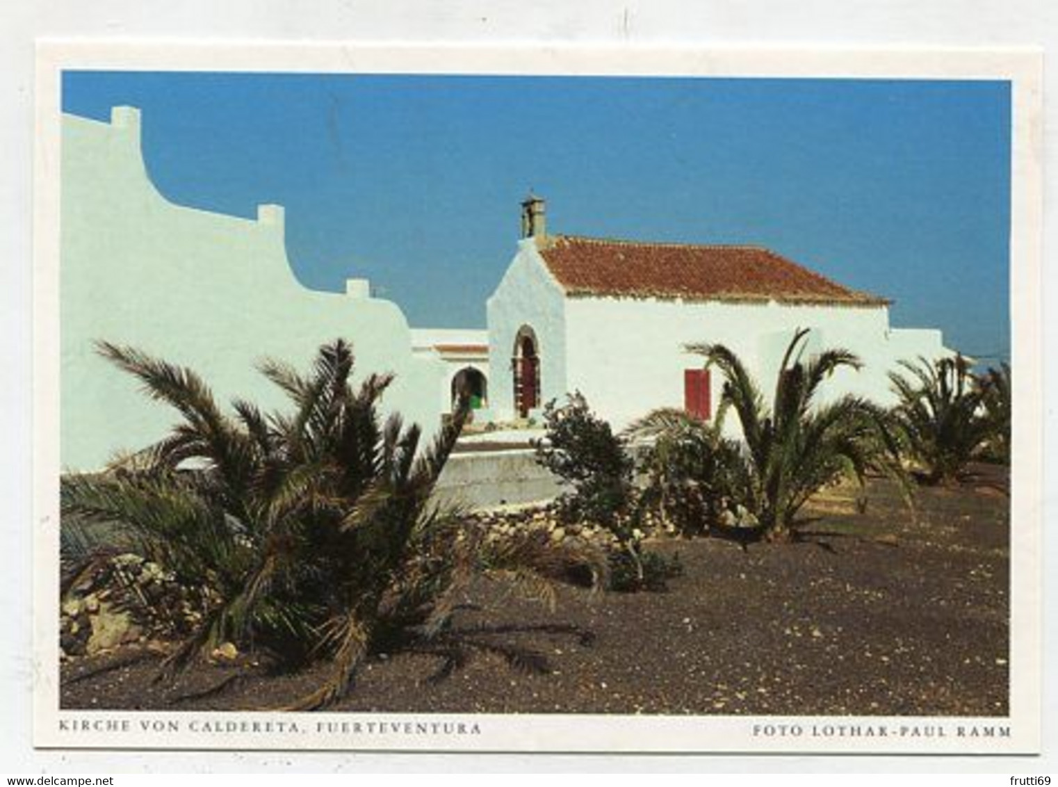 AK 067084 SPAIN - Fuerteventura - Kirche Von Caldereta - Fuerteventura