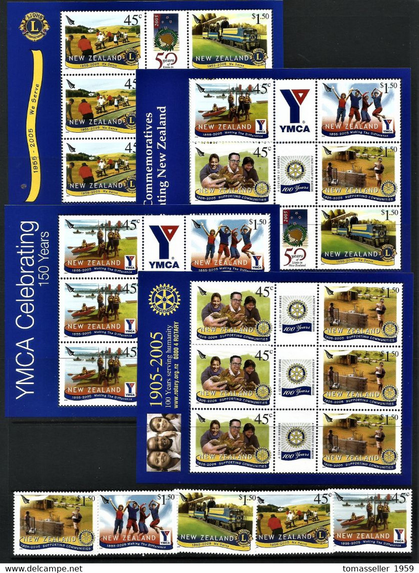 New  Zealand-2005 Year Set. 21 Issues.MNH - Volledig Jaar