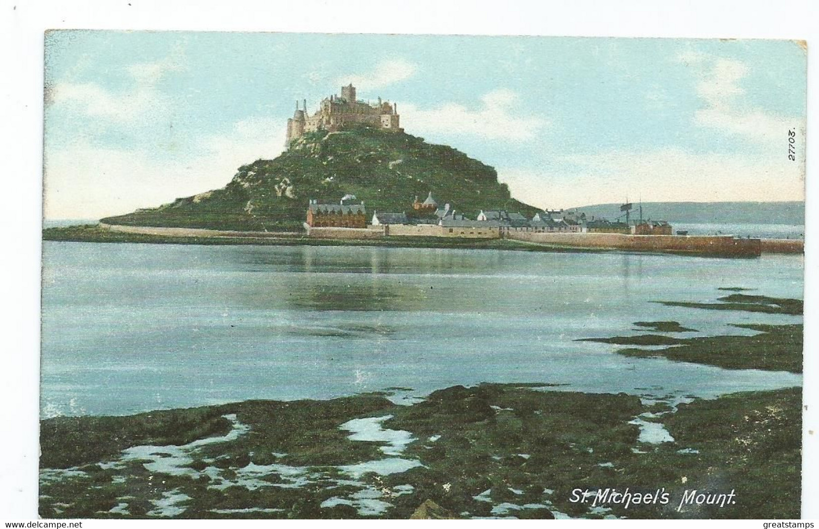 Cornwall Postcard St.miceal's Mount Frith's Unused - St Michael's Mount