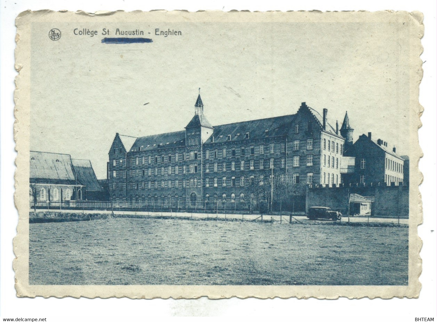 Enghien Collège St Augustin ( Carte Ayant Voyagé ) - Enghien - Edingen