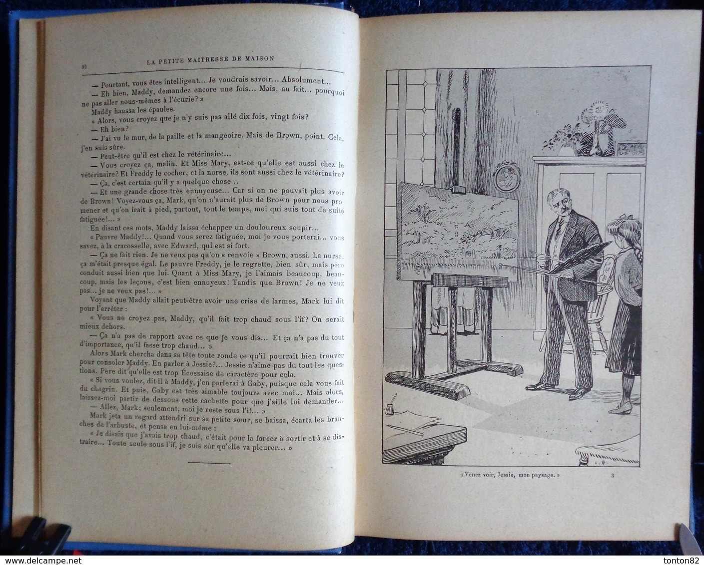 Augusta Latouche - JESSIE la Petite Maîtresse de Maison - Librairie Delagrave - ( 1922 ) .