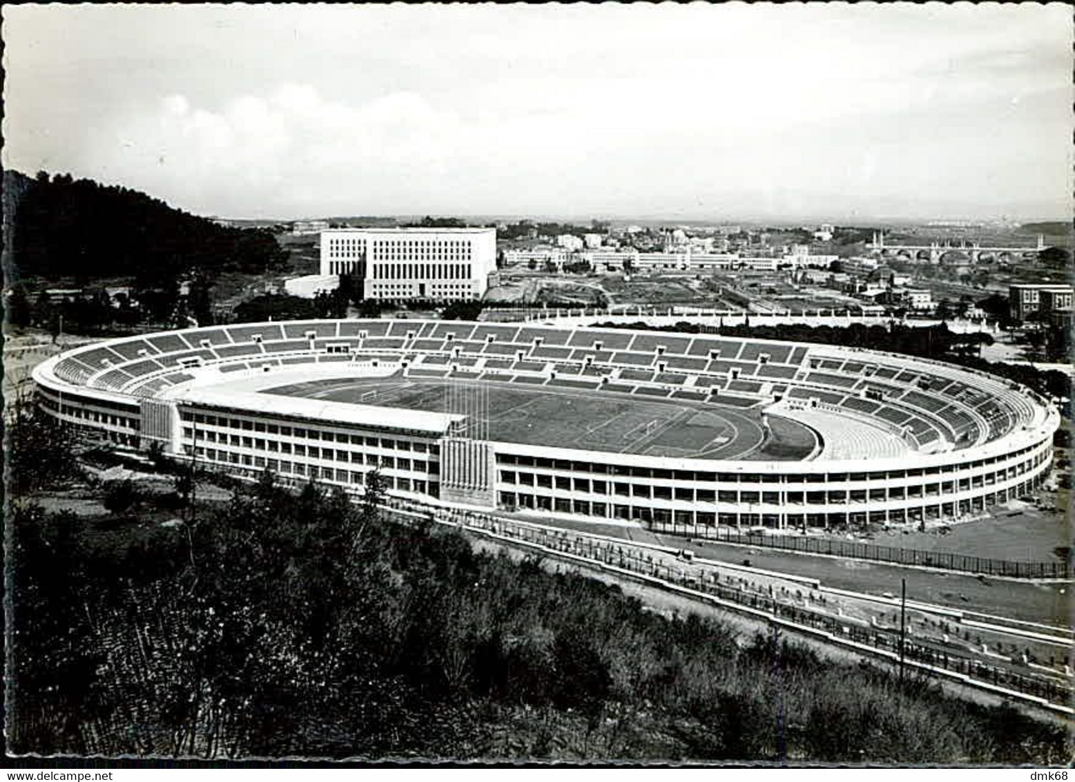 ROMA - STADIO DEI CENTOMILA - EDIZIONE CAS.TAB. - SPEDITA 1954 (11235) - Stadiums & Sporting Infrastructures