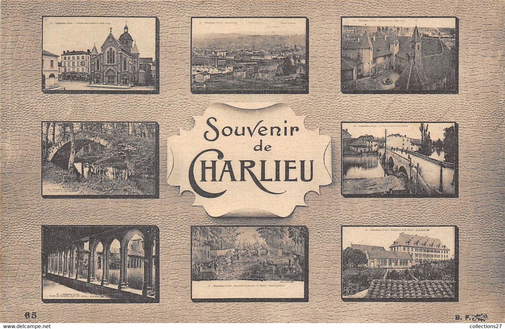 42-CHARLIEU- SOUVENIR MULTIVUES - Charlieu