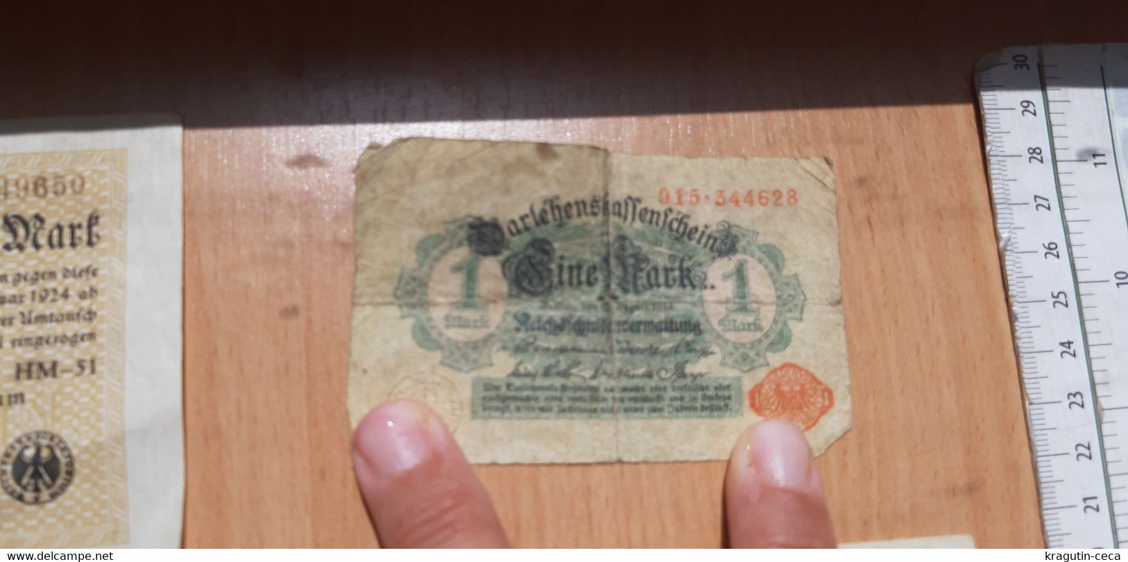 REICHSBANKNOTE 1923 LOT GERMAN GERMANY BANKNOTE BANK MILLION MARK BILL paper money BILLET DE BANQUE Darlehnskassenschein