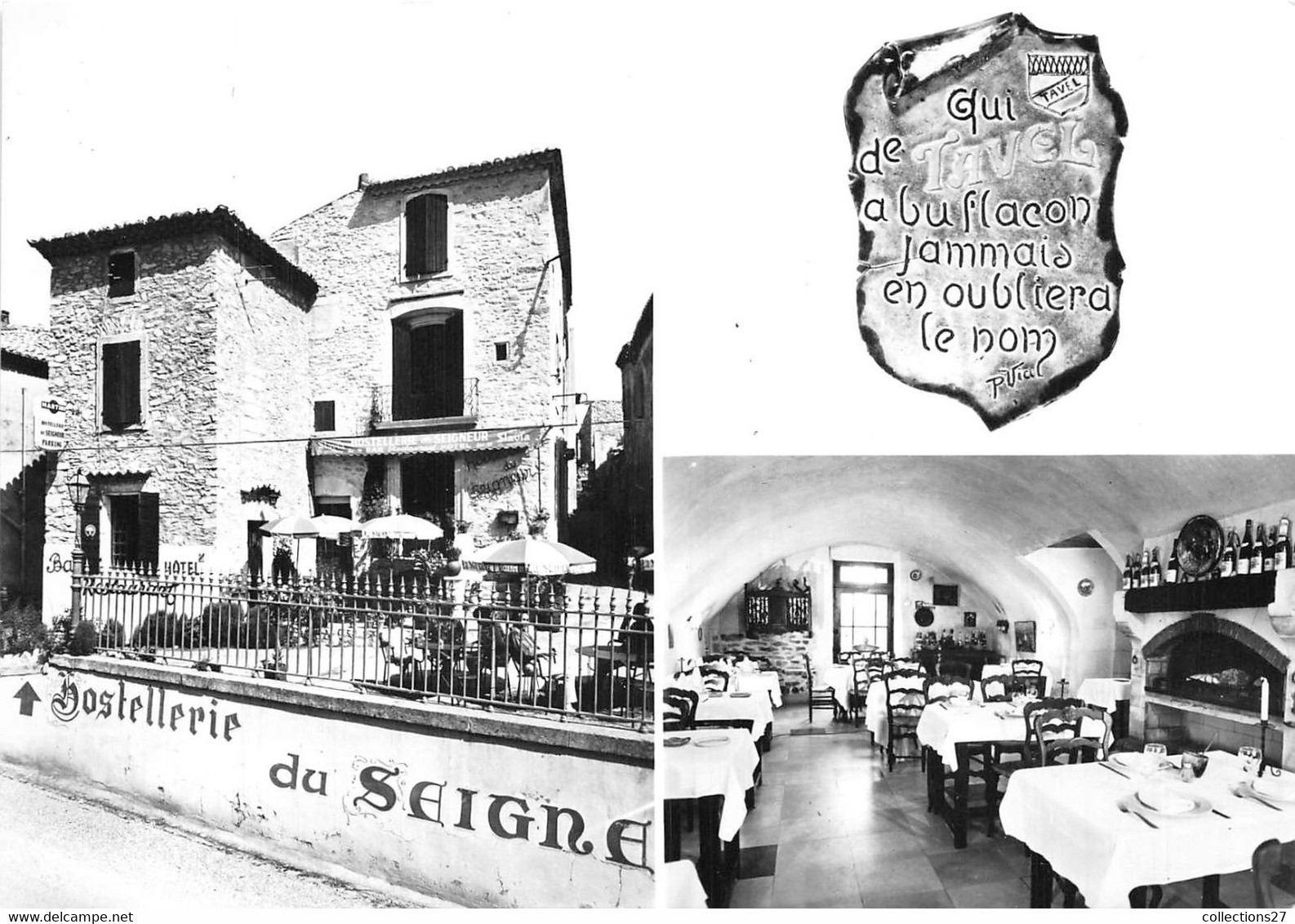 30-TAVEL- HOSTELLERIE DU SEIGNEUR- MULTIVUES - Autres & Non Classés