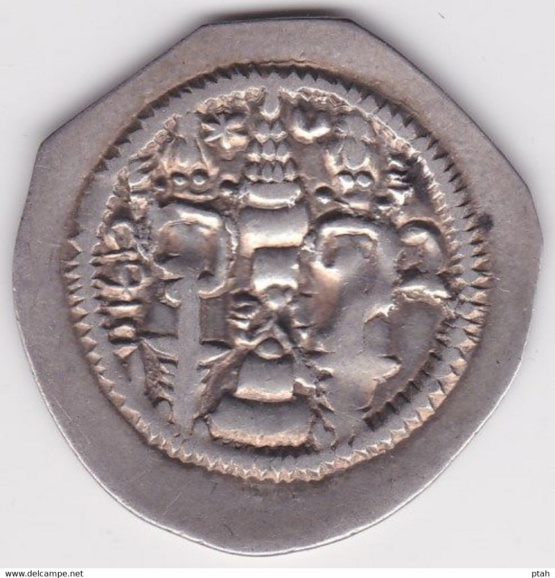 SASSANIAN, Hormizd IV, Drachm Year 8 - Orientales