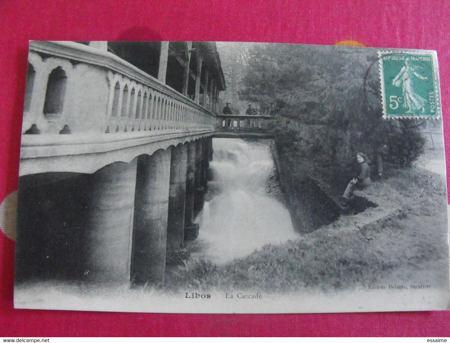 Carte Postale. Lot Et Garonne. Libos. La Cascade - Libos