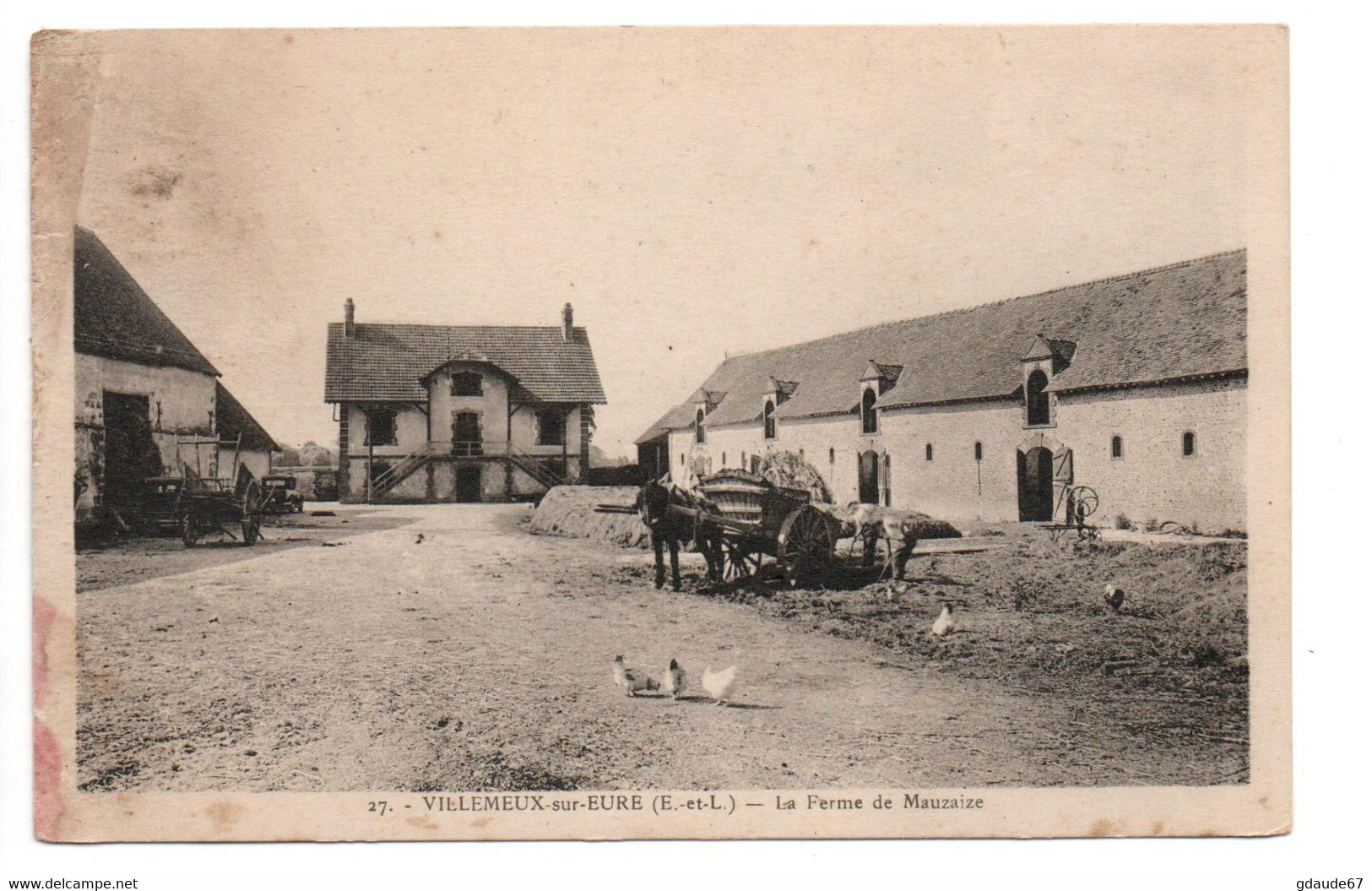 VILLEMEUX SUR EURE (28) - LA FERME DE MAUZAIZE - Villemeux-sur-Eure