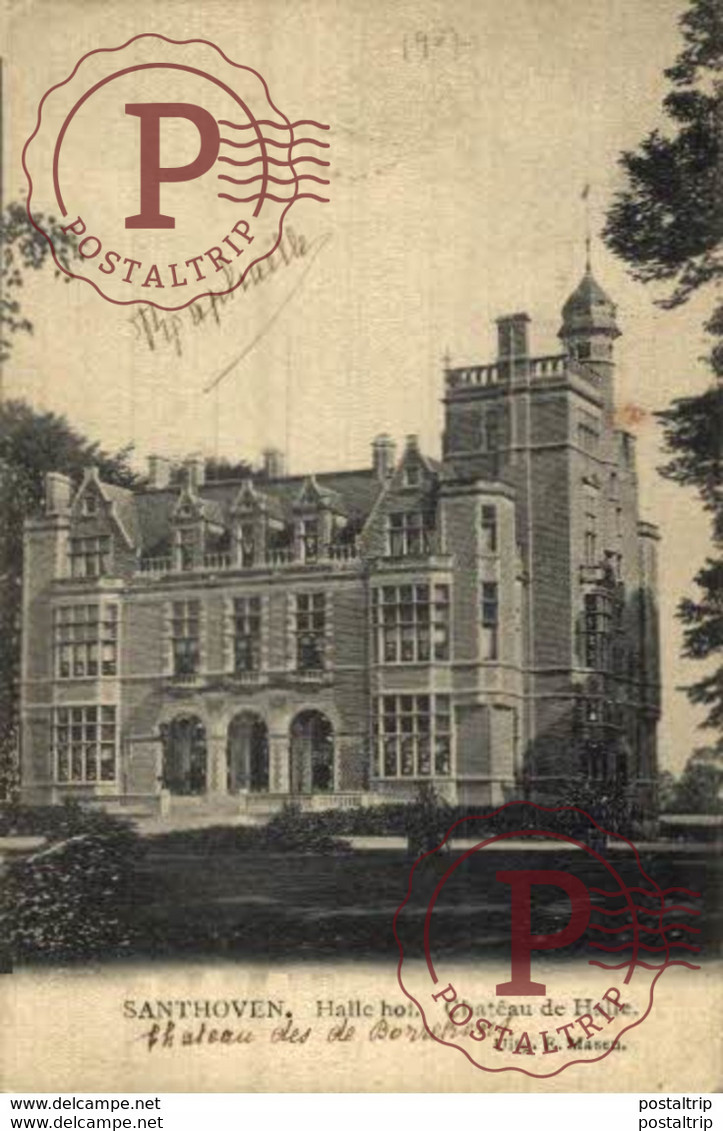 Zandhoven - Santhoven : Kasteel Chateau : Halle Hof    ANTWERPEN ANVERS - Zandhoven